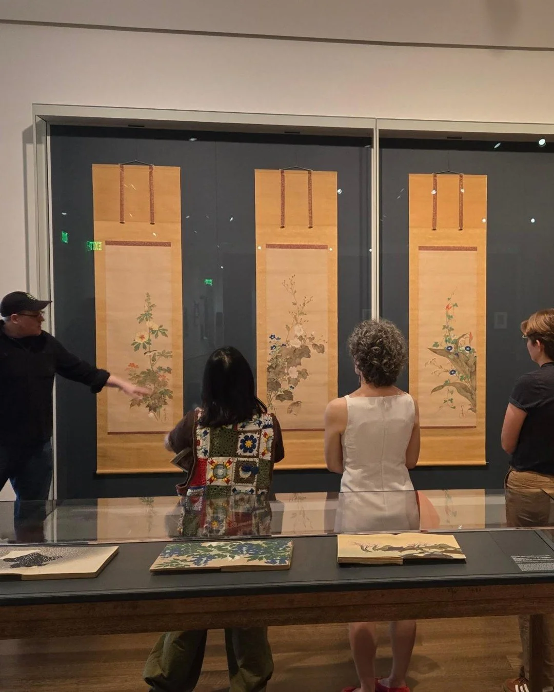 Landscape x Art x Non-Western Traditions... Swipe for a few highlights from this terrific tour.

Thank you Michael A. Norton, Phd candidate at Harvard History of Art &amp; Architecture for the super engaging gallery talk, and THANK YOU to all who cam