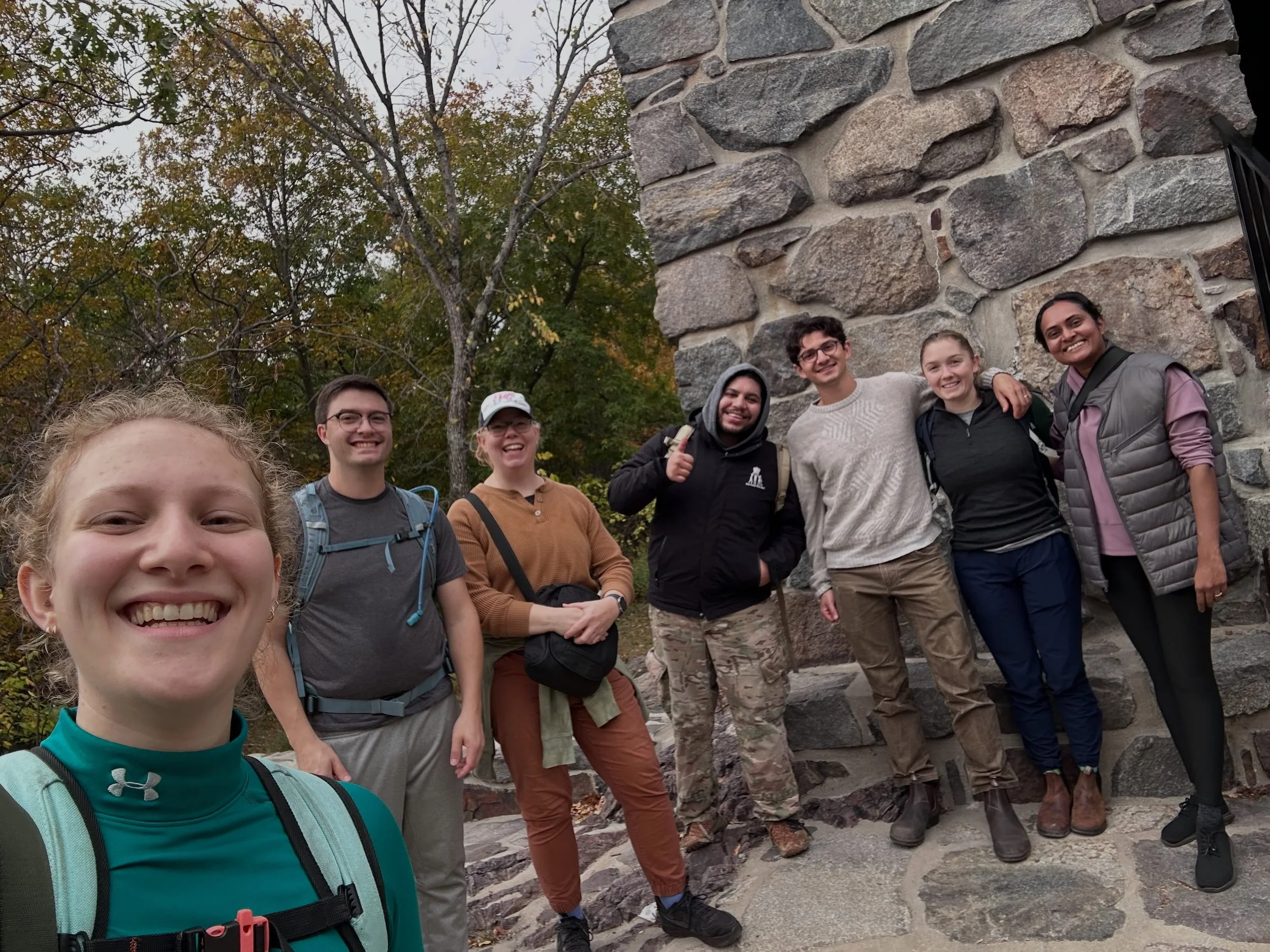 Botany + history + the Great Blue Hill &hellip; What a great day for a hike! Incredible views from Eliot Tower and gorgeous fall color all around. 

Thank you Yasser @friendsofthebluehills for the fantastic tour, thank you Amanda @bsla_ep for organiz