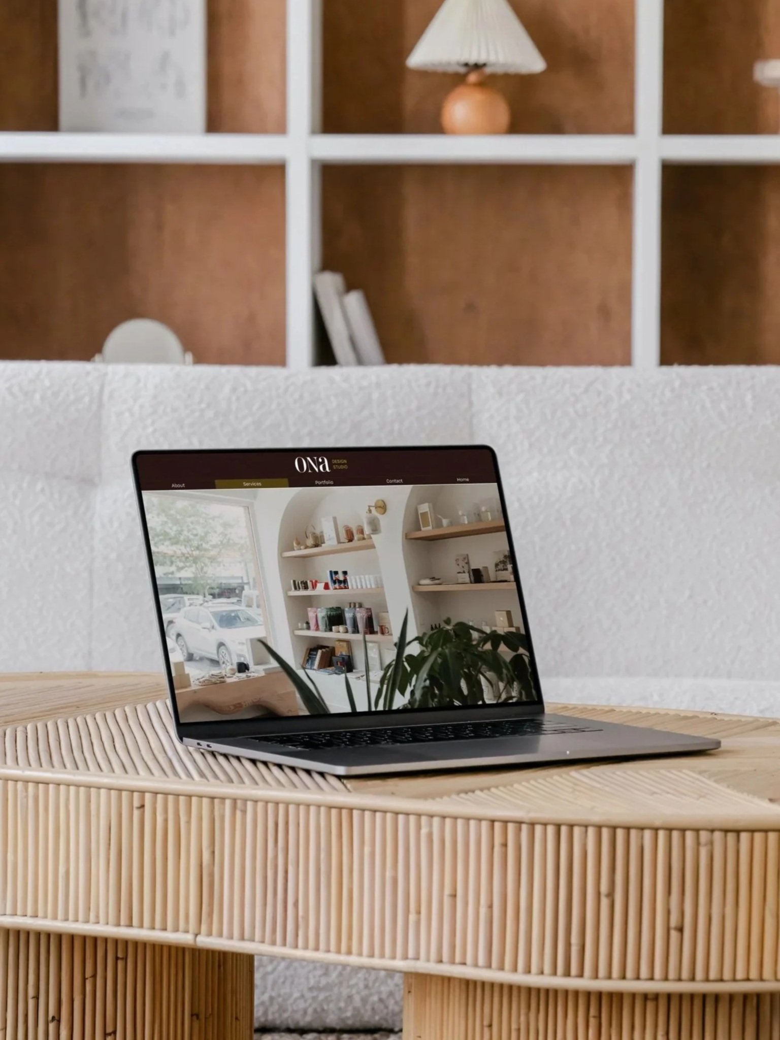 Custom Squarespace website design mockup by Fort Collins web designer Good Day Design Co.