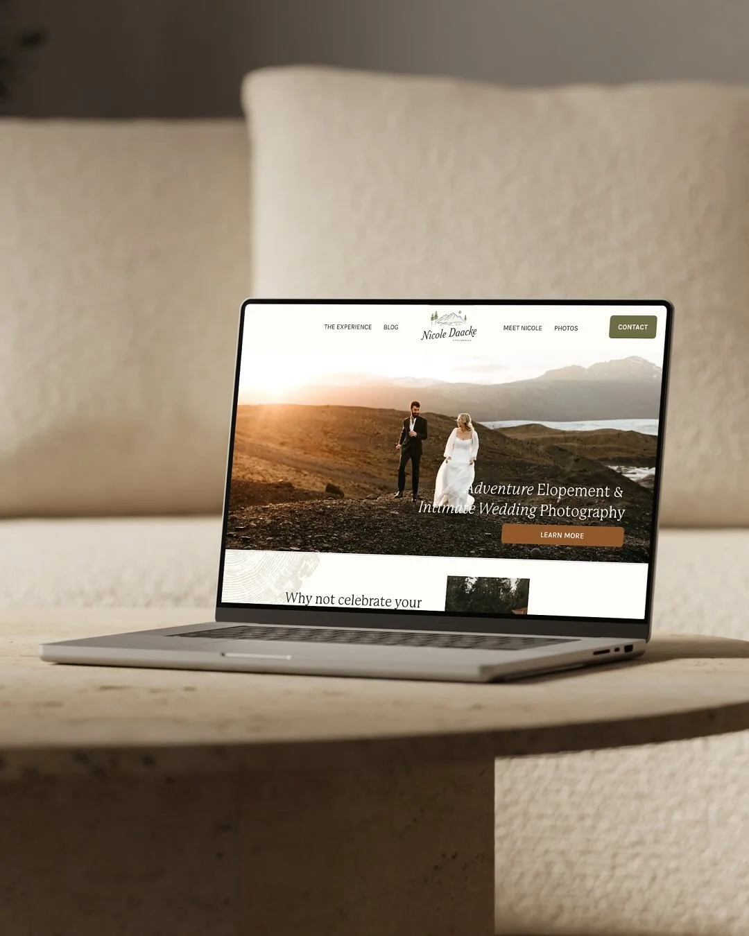 Nicole originally reached out for a website redesign&hellip; but after digging in, we realized the real opportunity wasn&rsquo;t the site&mdash;it was the brand behind it. So we switched gears: rebrand first, homepage refresh second. ⁠
⁠
She already 