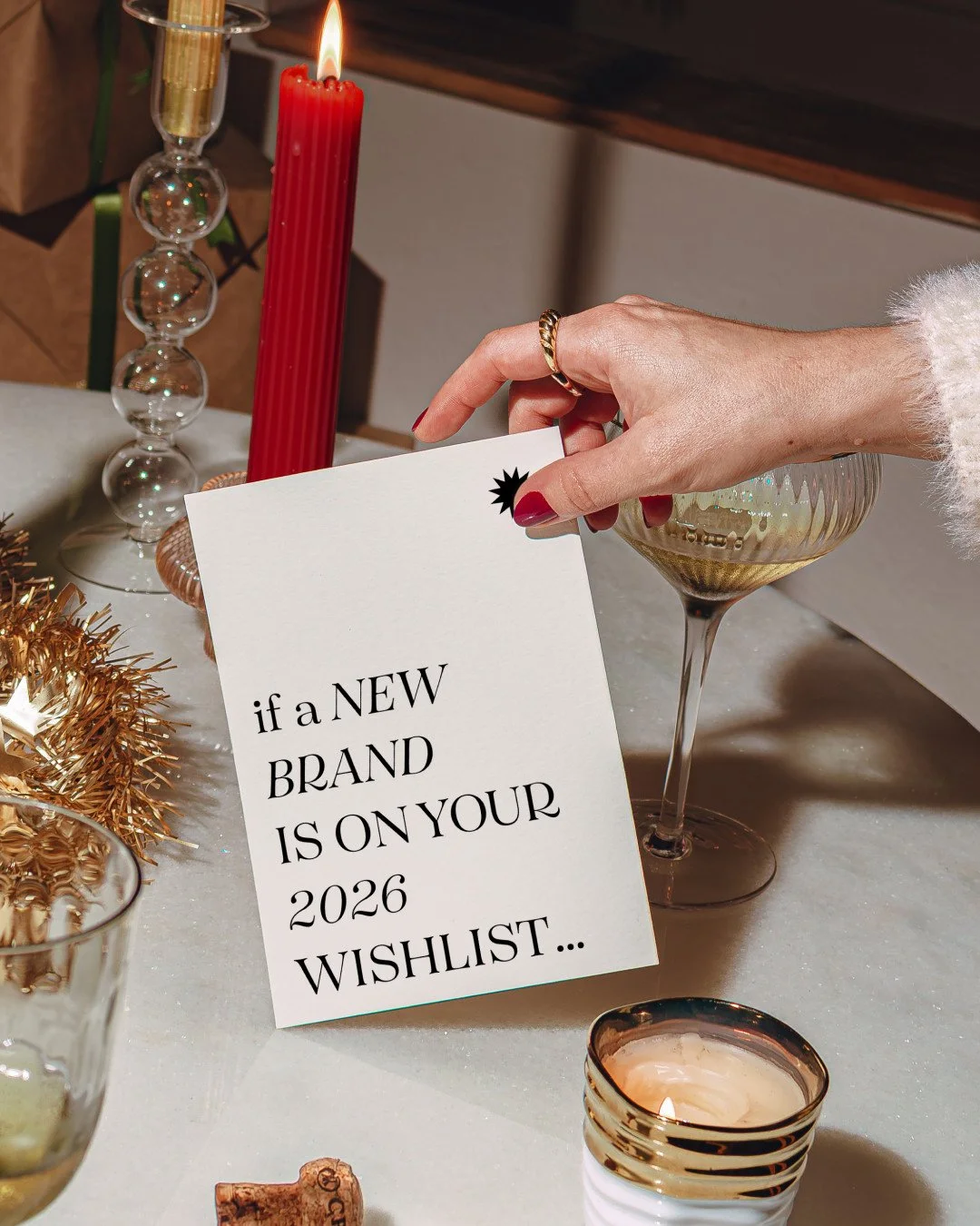 Every year, without fail, January is my busiest inquiry month. ✨⁠
Something about a fresh calendar, big ideas, and &ldquo;this is THE year&rdquo; energy.⁠
⁠
So if a rebrand, refresh, or website glow-up is on your 2025 list&hellip; this is your friend