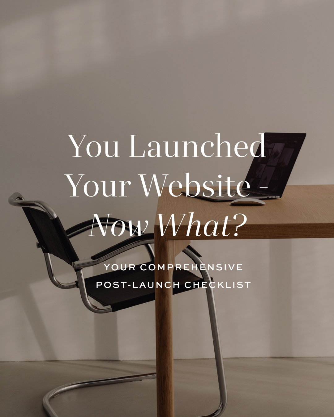 You Launched Your Website — Now What?