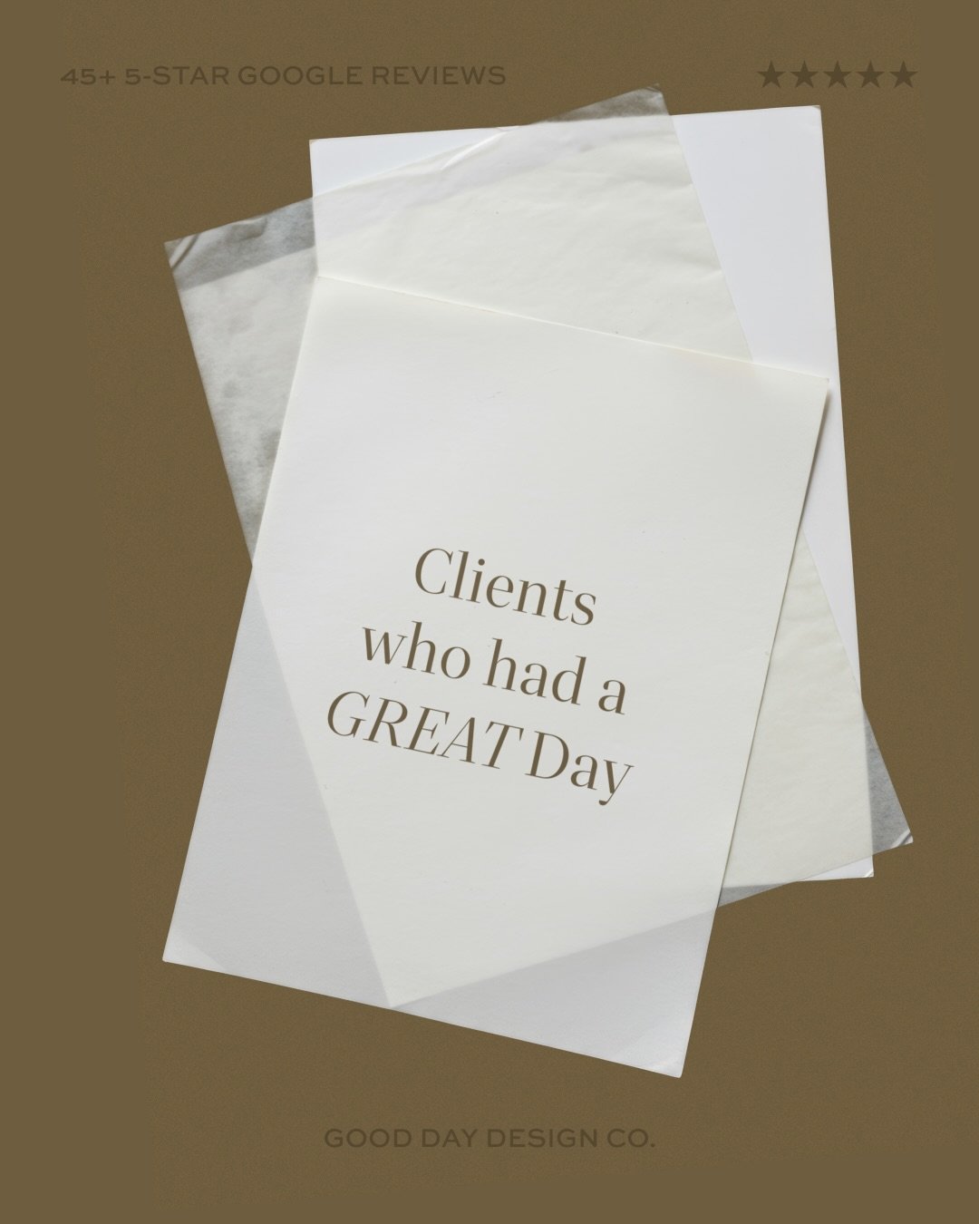 These words making me a happy, little puddle of gratitude 🥹🥹

My goal with every project is a to be worthy of a 5-star review - not for my accolades - but because I want every client to get the best of the best, be overjoyed, and want to stop every