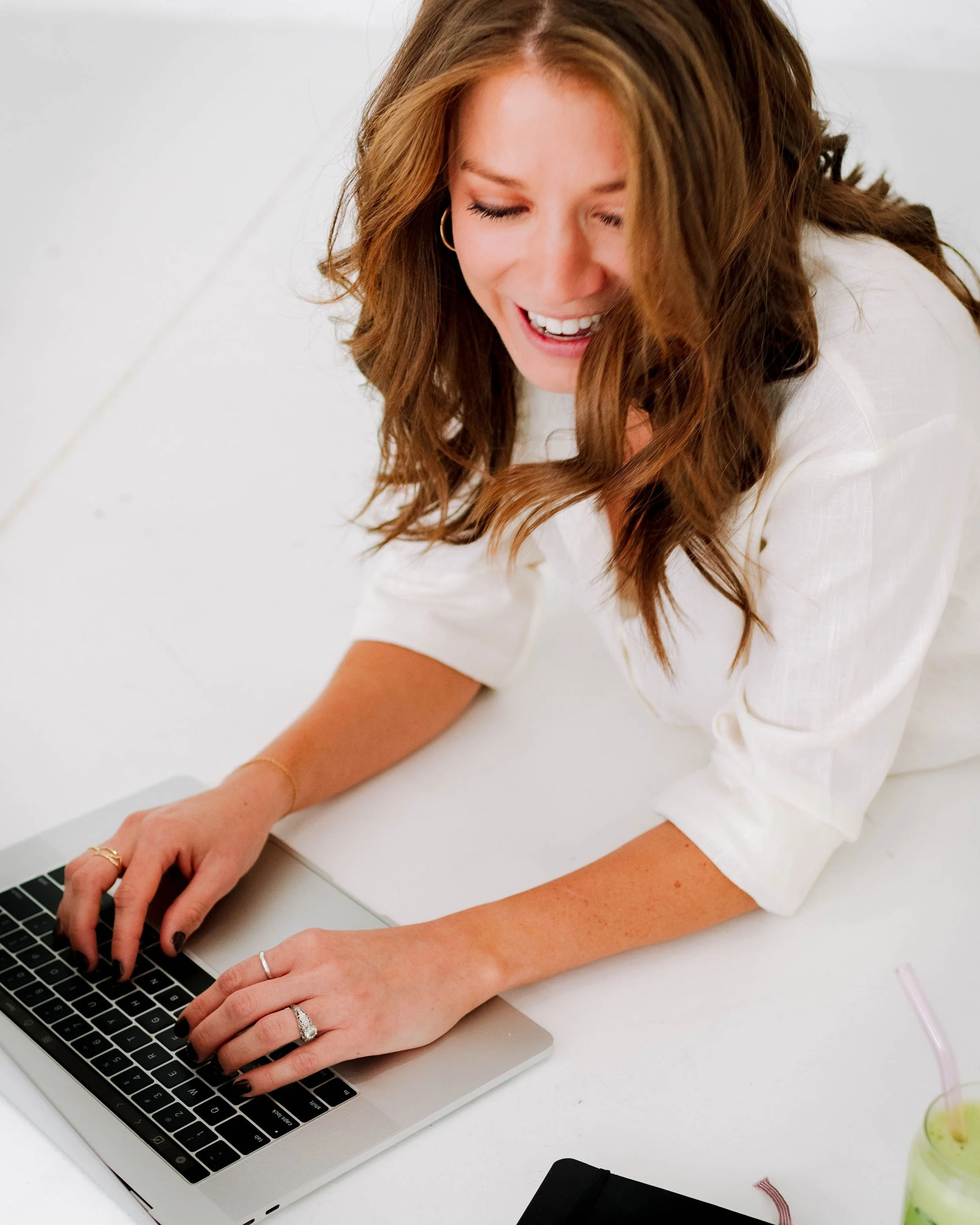 Emily Day, Squarespace website designer and founder of Good Day Design Co.