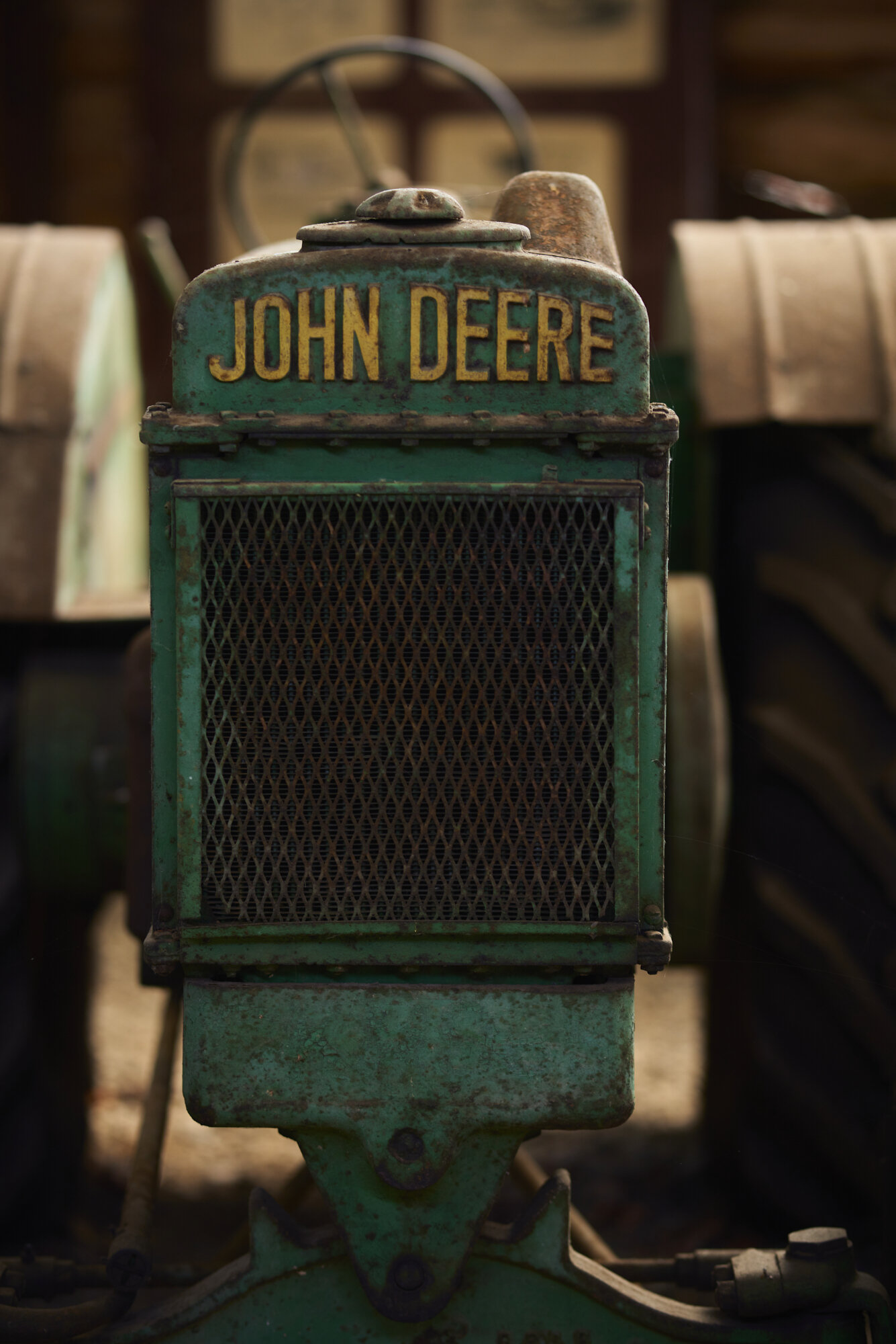 early John Deer tractor