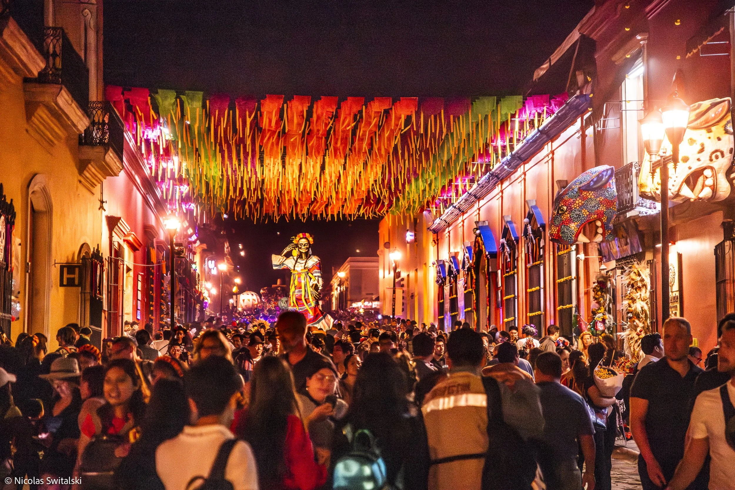 Cultural experience in Oaxaca during a Transierra Norte mountain bike expedition