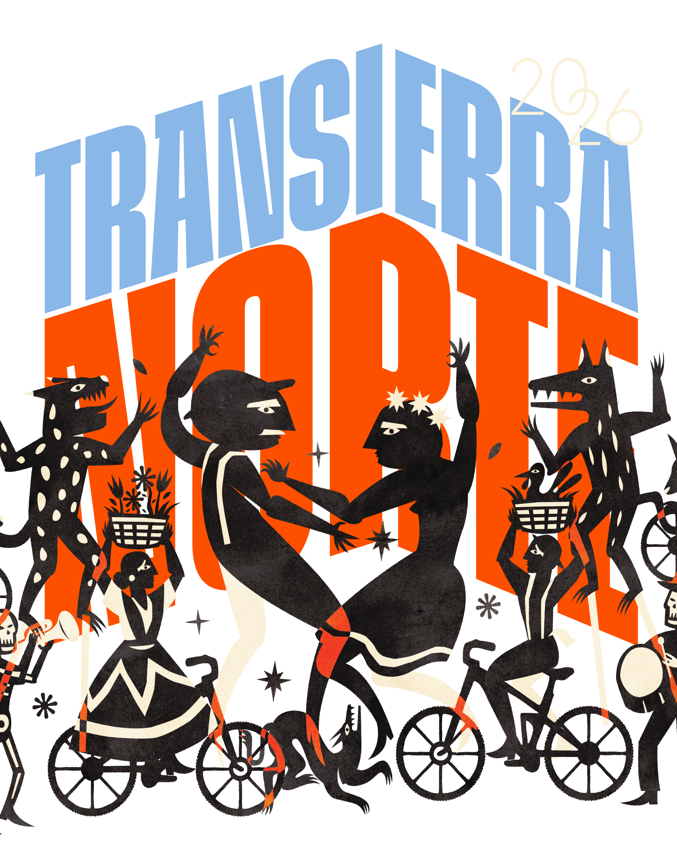 Official TSN Race 2026 poster for the international multi-day enduro MTB race in Oaxaca Mexico