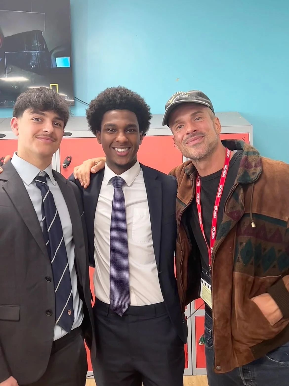 A whirlwind few weeks back in Europe last month. I visited 9 schools in 3 countries. I receive so much from the moments I share with young people. When I walk into each school, I check in with myself and my reason for being there. I didn&rsquo;t have