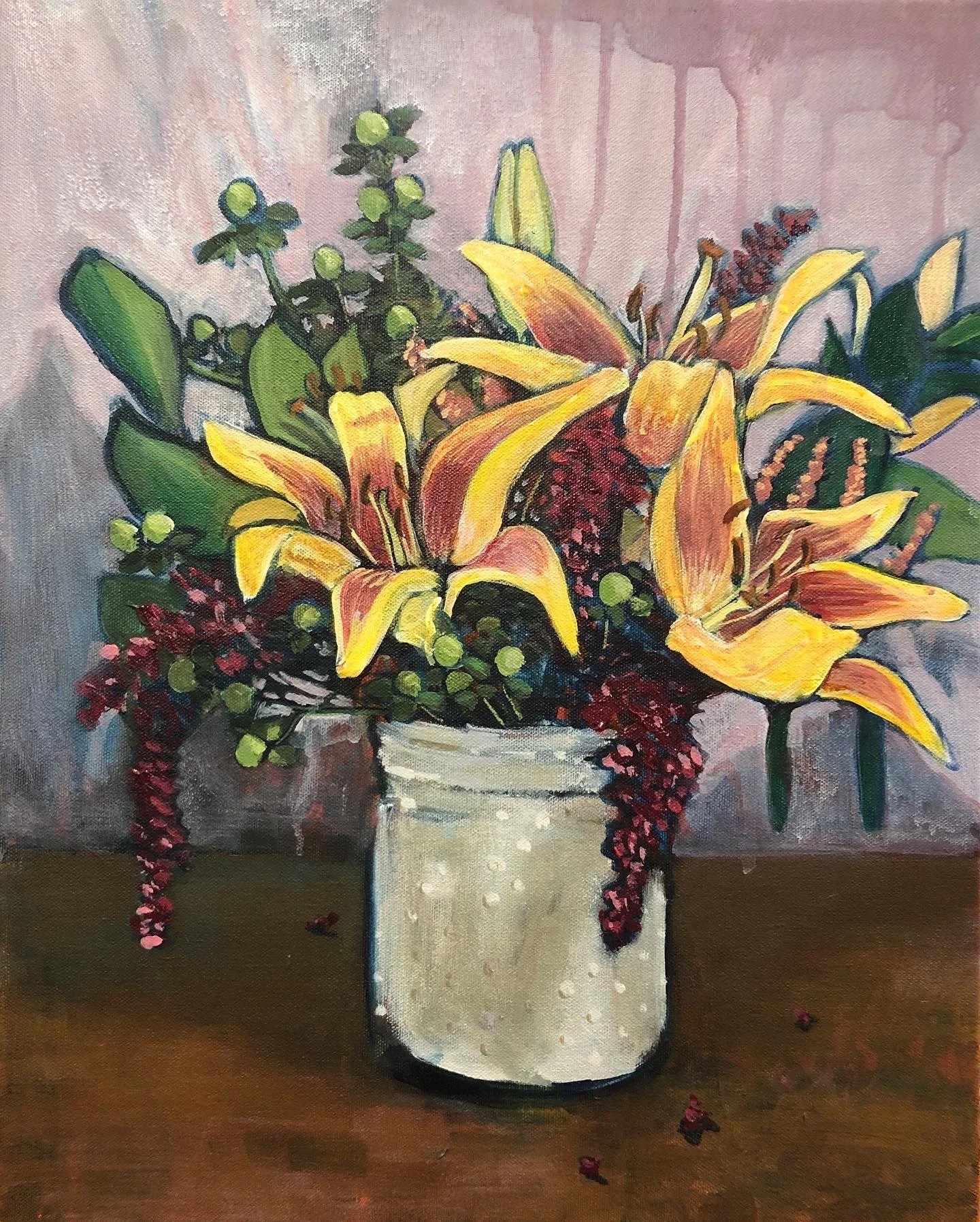 Lily Bouquet, 16x20