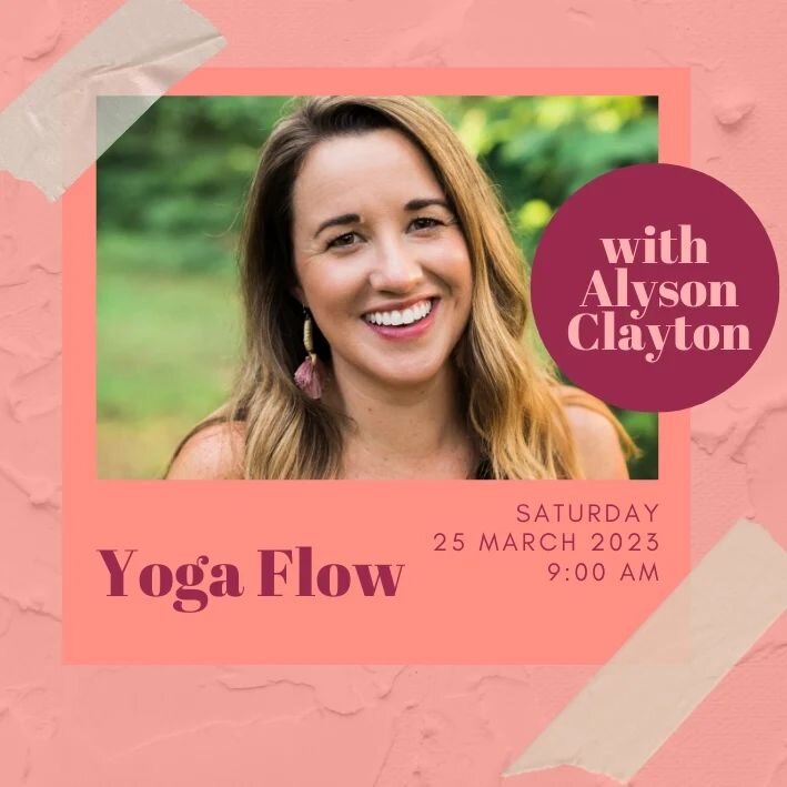 🧘&zwj;♀️ Saturday, March 25th at 9:00 AM at Blush Cowork!! 🧘&zwj;♀️

Join us and @alysonholisticwellness for a FREE 50-minute Yoga Flow class for all levels, followed by a 20-minute restorative experience. Come as you are. No experience is needed!
