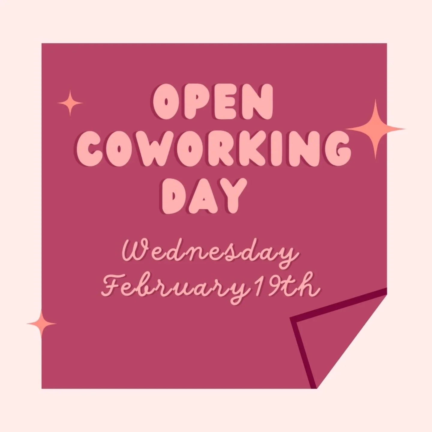 Come join us next Wednesday for a free day of coworking! Try us out, meet a friend, and maybe even find your new comfort zone. Childcare spots available. Sign up at BlushCowork.com or Eventbrite.