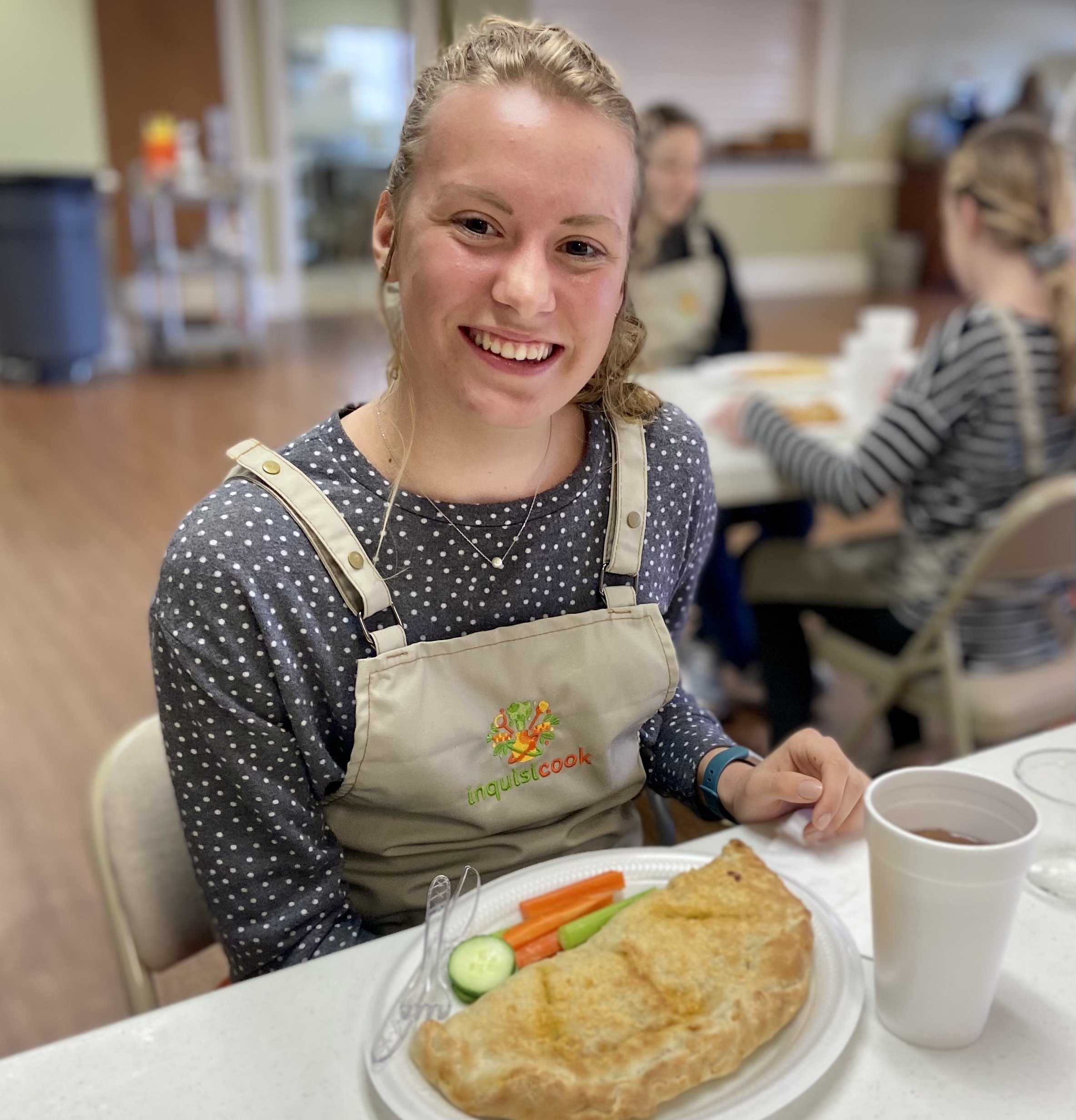 Claire with Calzone.jpeg