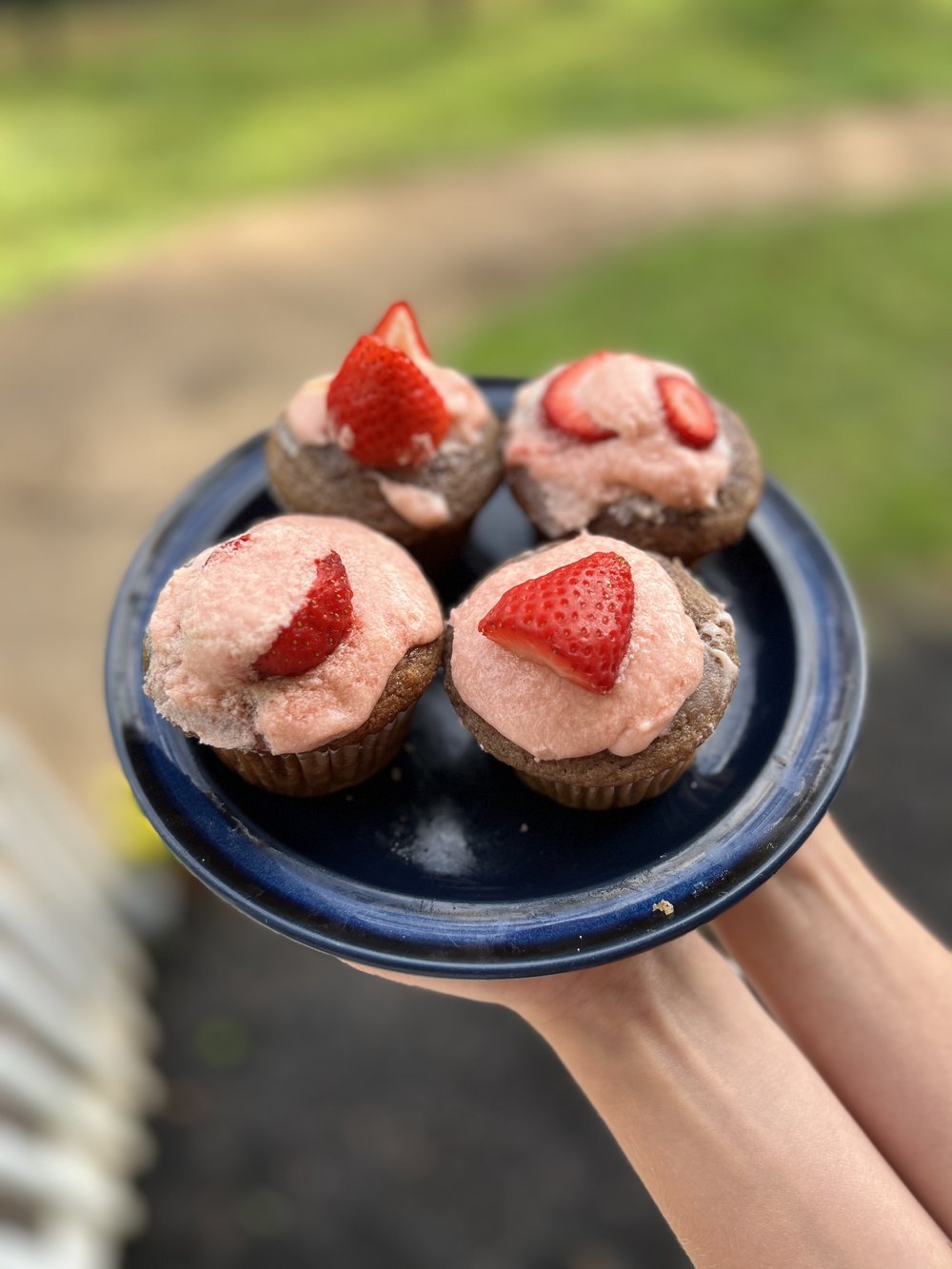 Homemade Strawberry Cupcakes by Alec (10-17 Age Division)