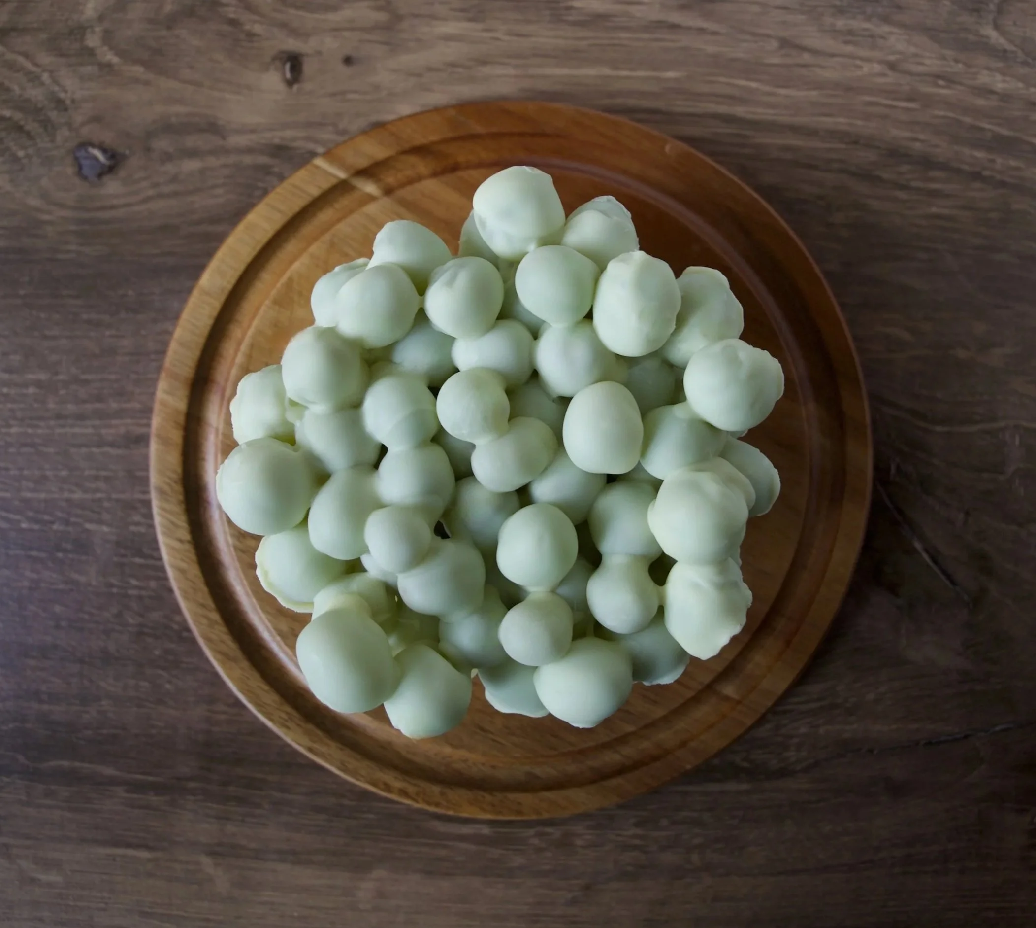 Reinforced Pectin/Plant Cells Model (White Chocolate Covered Grapes)