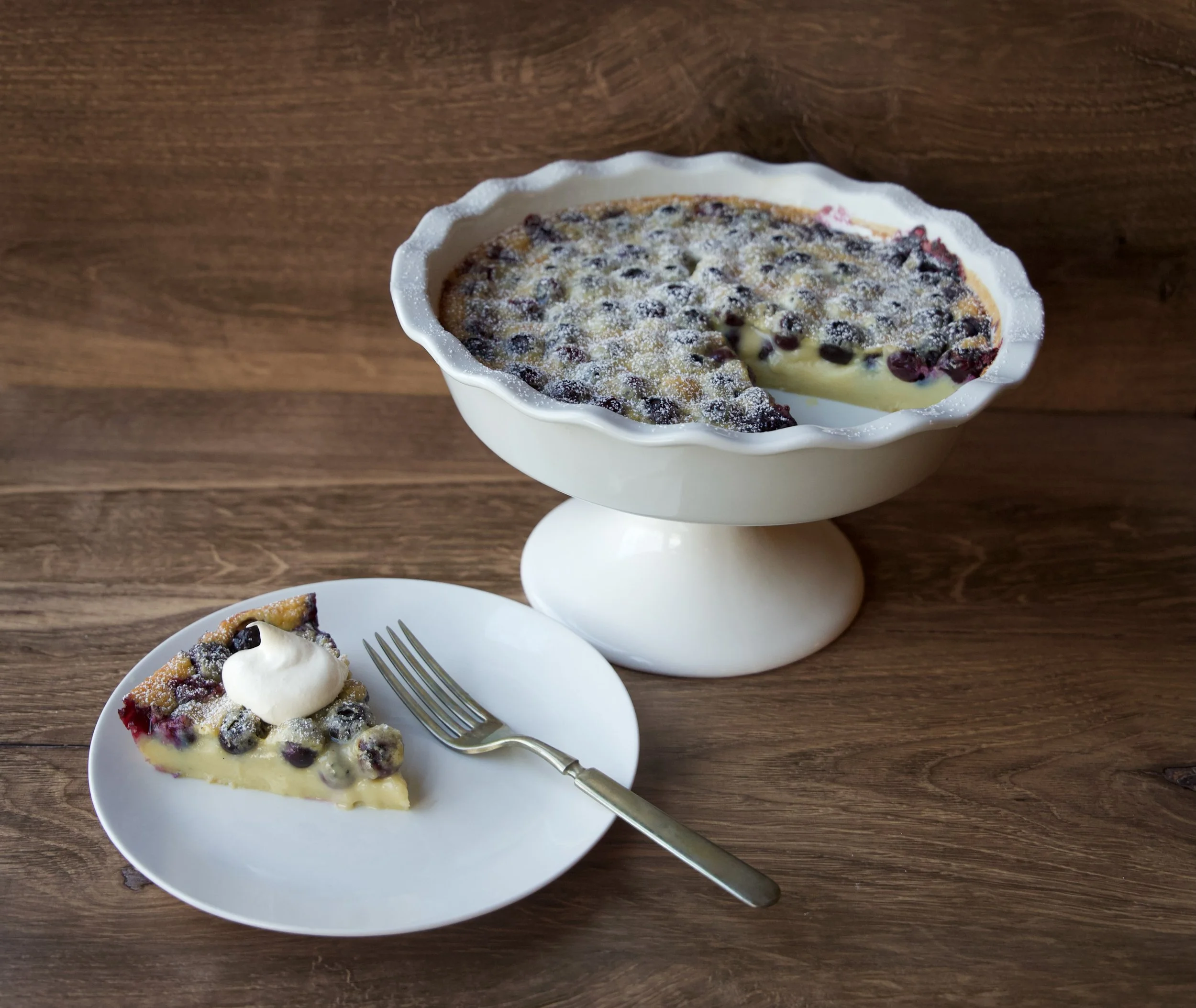 Blueberry Clafoutis

