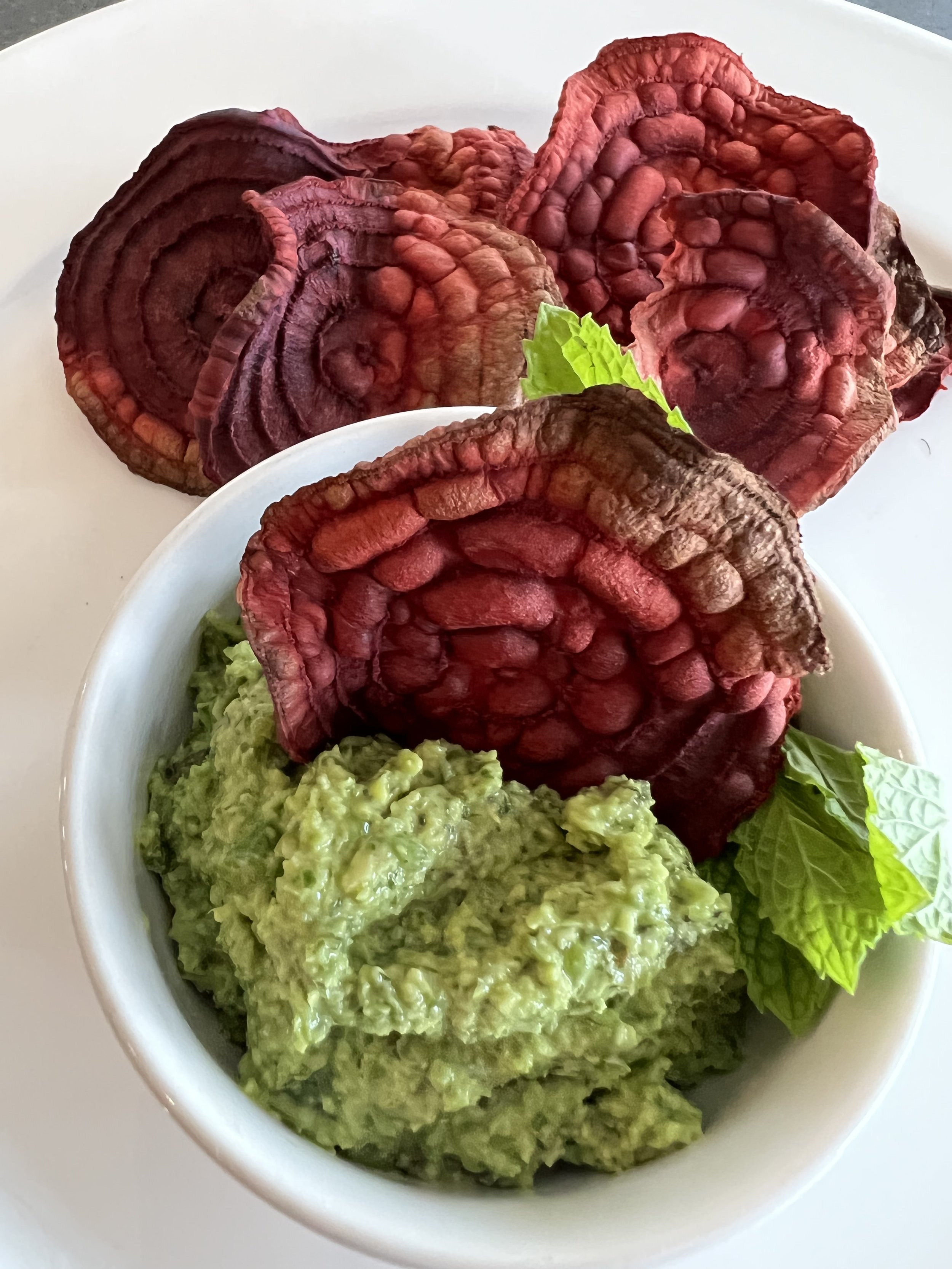 Green Pea and Mint Pesto