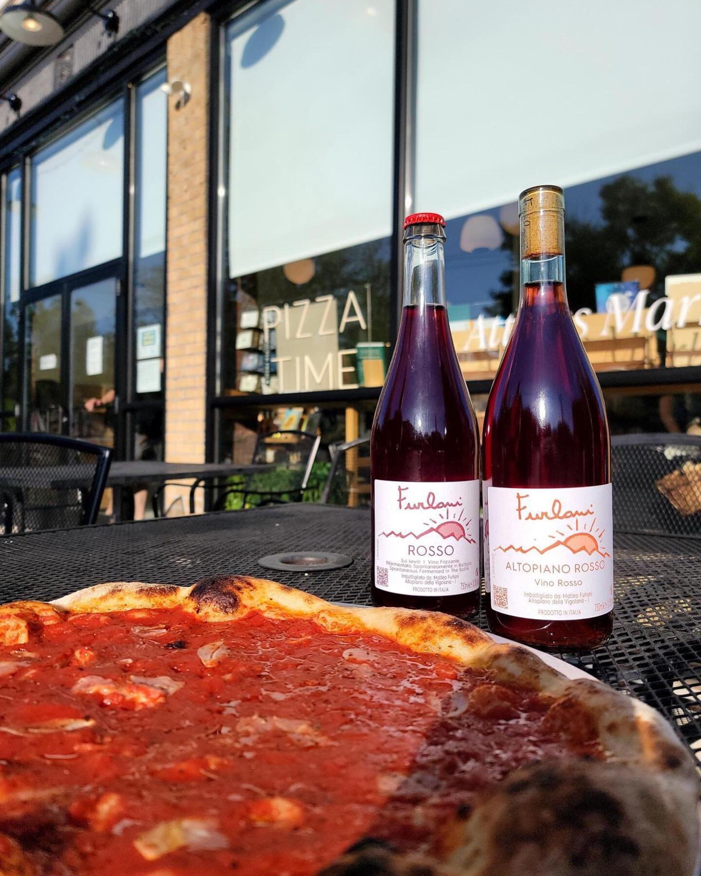 One Atticus has pizza, the other Atticus has wine (including these recently-arrived super-crushable wines from Furlani).

If you're trying to get some steps in and then reward yourself, may we suggest picking up some wine downtown, placing an order f