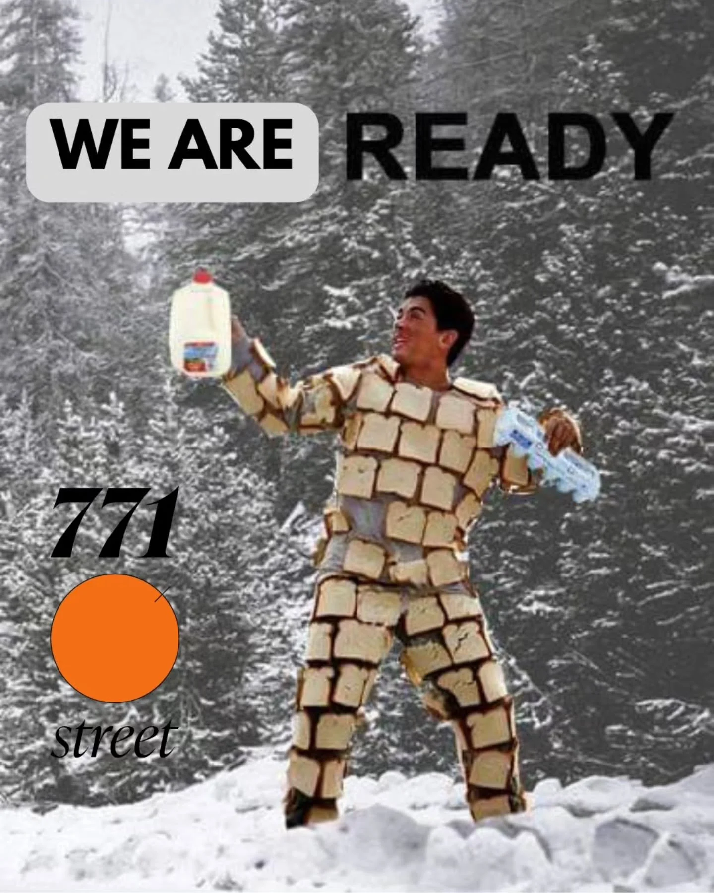 JUST A PSA:
WE GOT THE BREAD 
WE GOT THE EGGS
WE GOT THE MILK
WE GOT THE SNACKS
WE GOT THE BOOKS &amp; PUZZLES

STOP BY &amp; STOCK UP ON ALL YOUR SNOW STORM ESSENTIALS 🥖🥚🥛

OUR BEST GUESS FOR STORE HOURS THIS WEEKEND ARE:

SATURDAY: REGULAR HOURS
