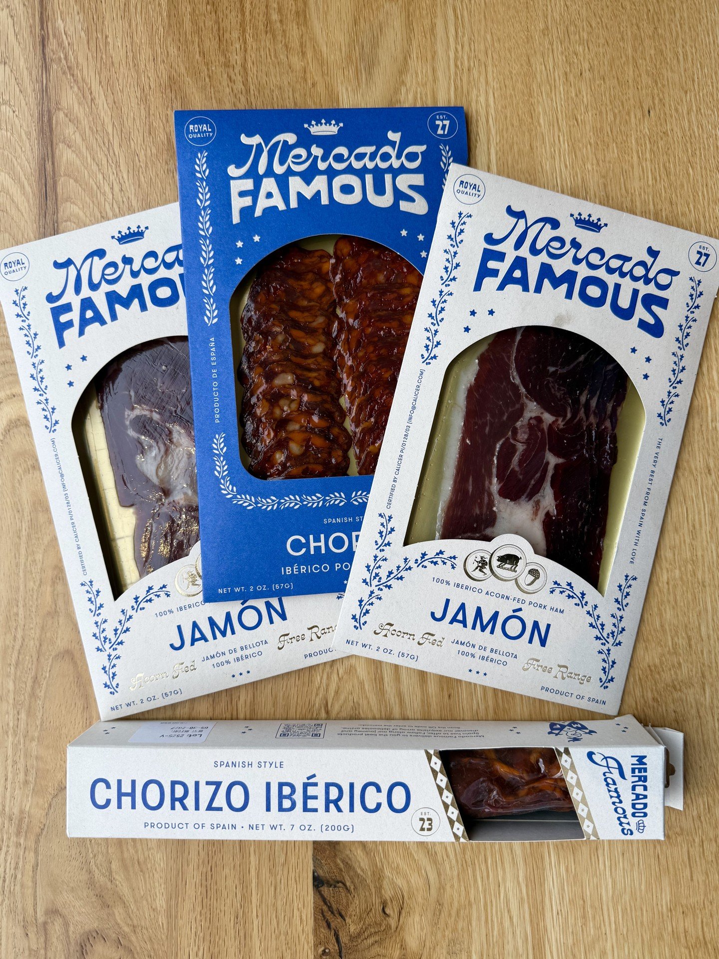A little savory inspo for your Easter baskets, holiday table... or just some "spreads for your breads" for snacking 🥖🍯

New to the shelf:

@mercadofamous Jam&oacute;n , Chorizo, &amp; Chorizo Ib&eacute;rico

@brinsjam small batch jams &am