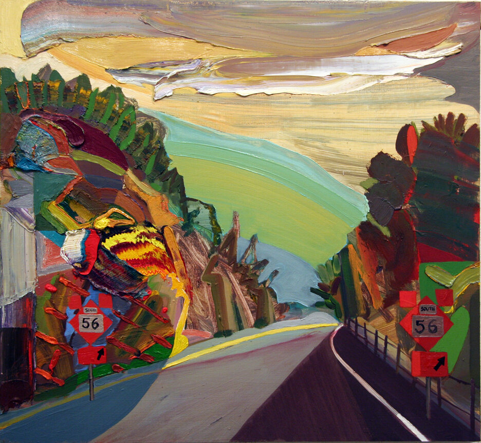 Karla Wozniak,56 South, TN, 24 x 26 inches, oil on panel, 2011, small.jpg