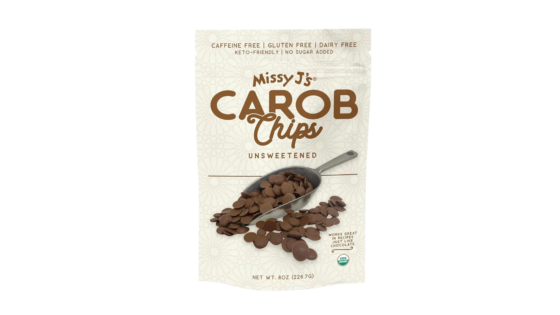 Missy J’s Carob Chips (Unsweetened)