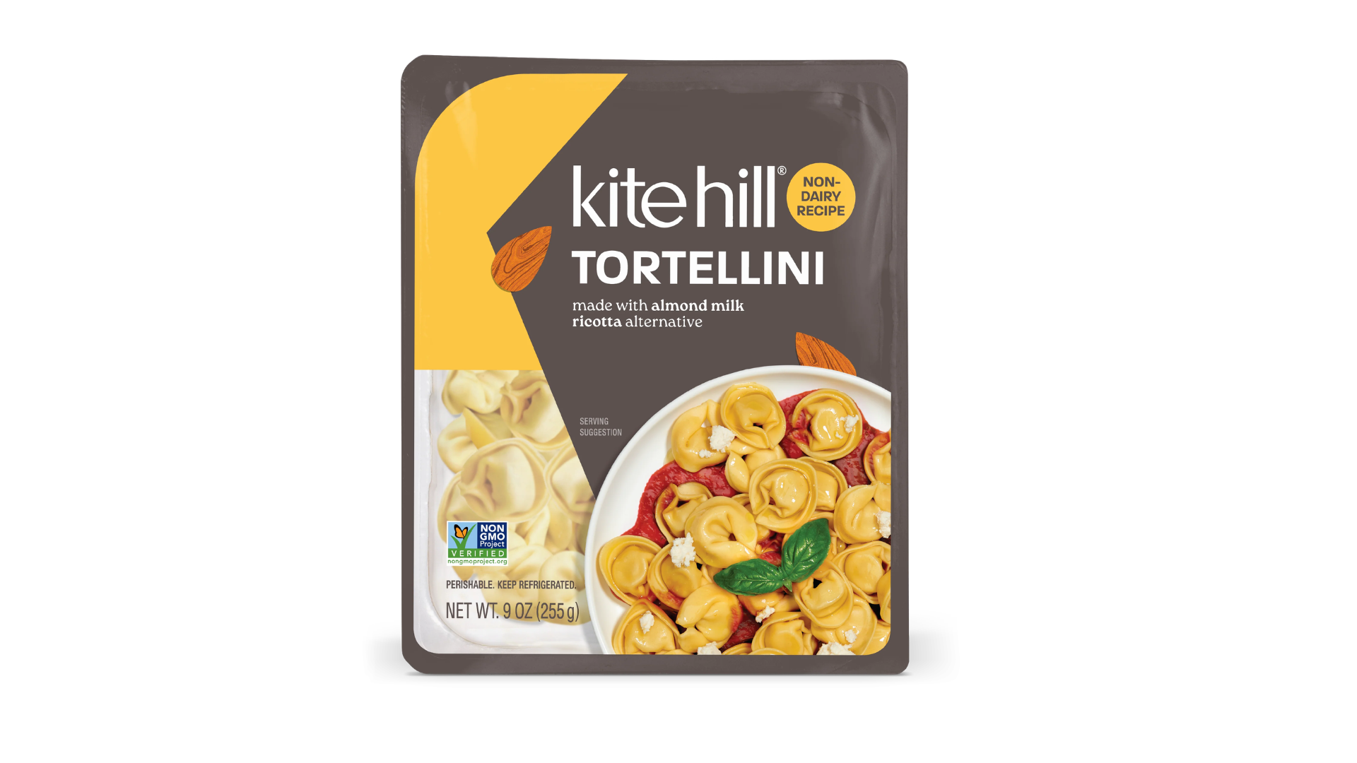 Kite Hill Tortellini with Almond Milk Ricotta Alternative