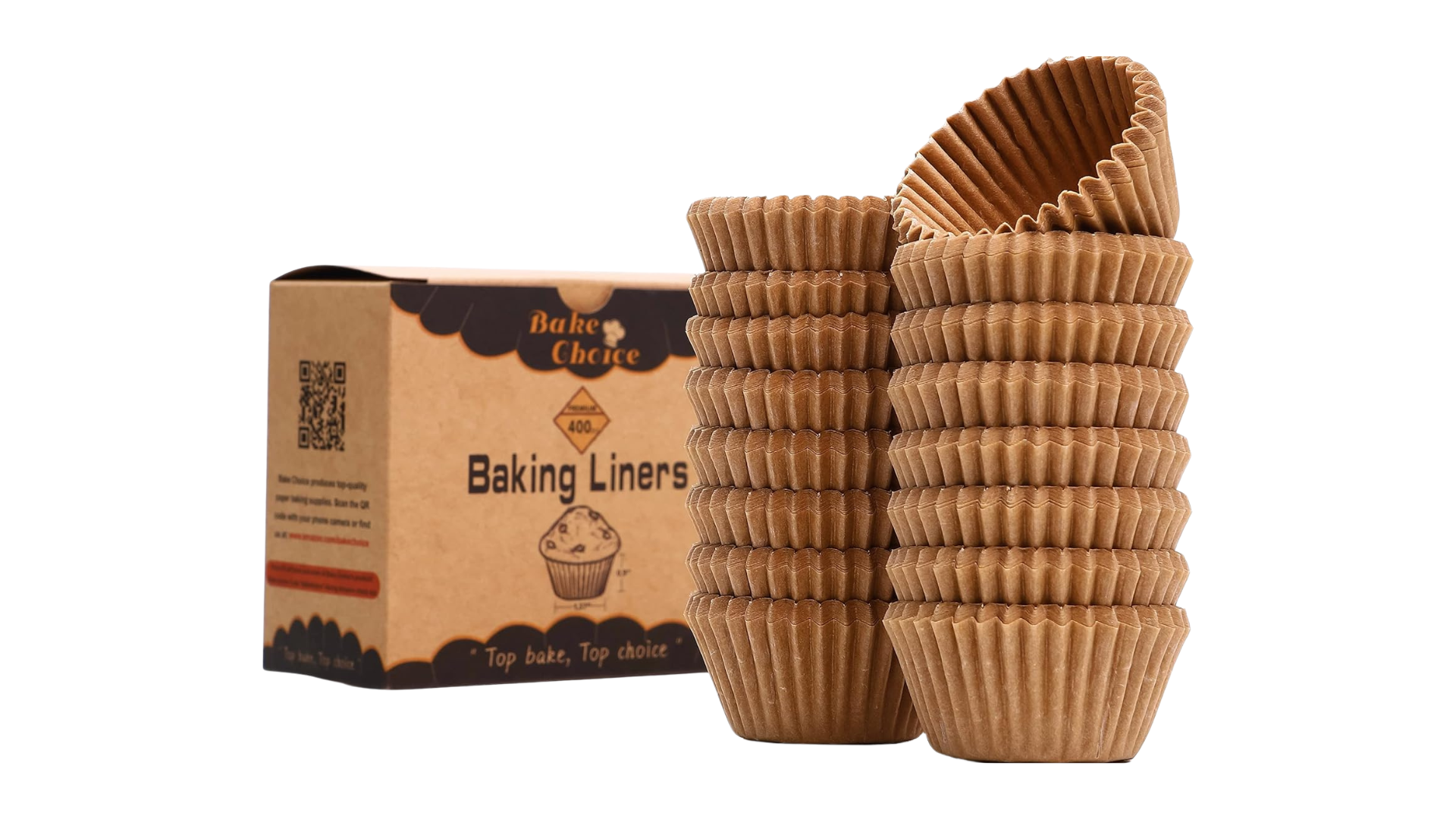 Non-Stick 400pcs Mini Cupcake Liners