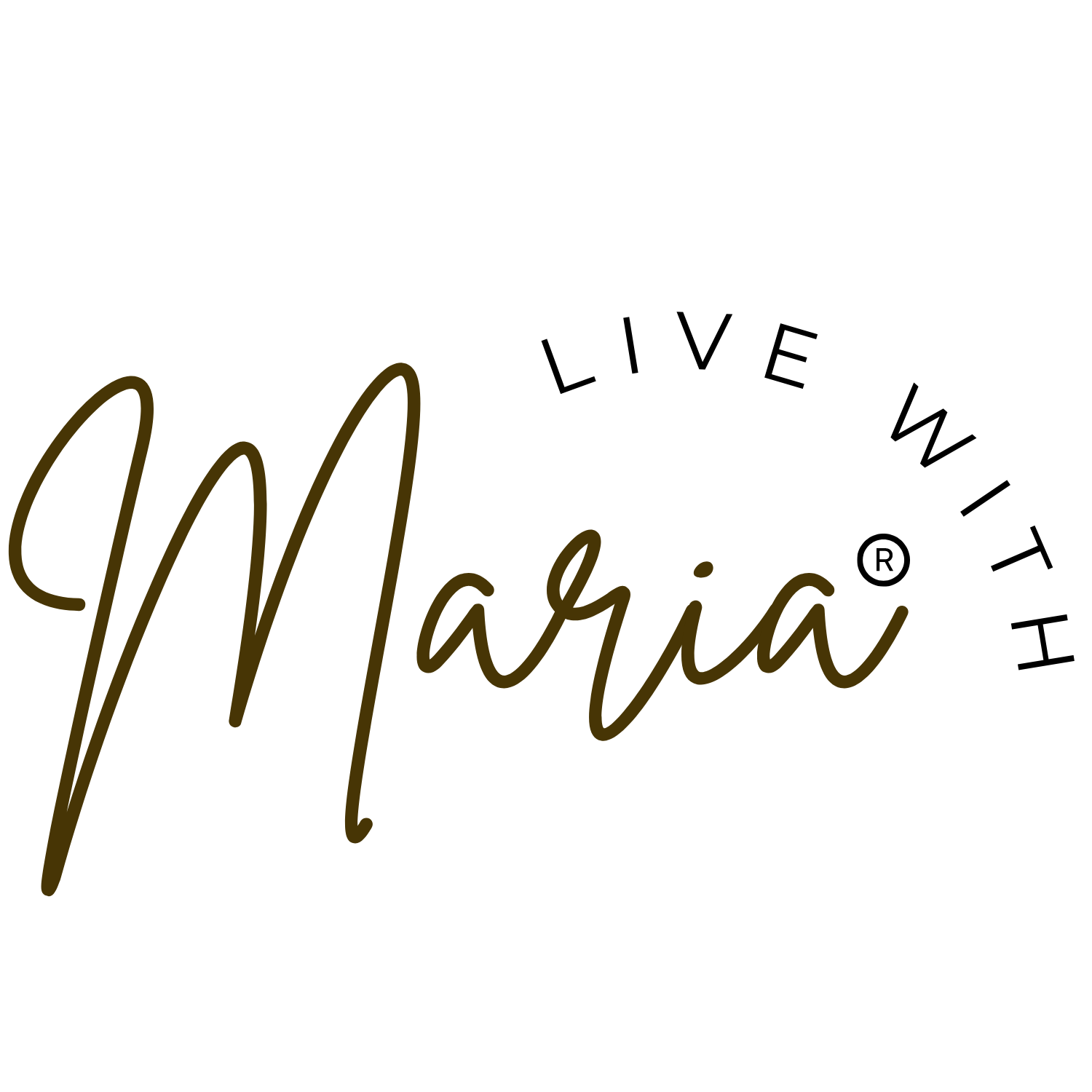 Maria Name In Cursive