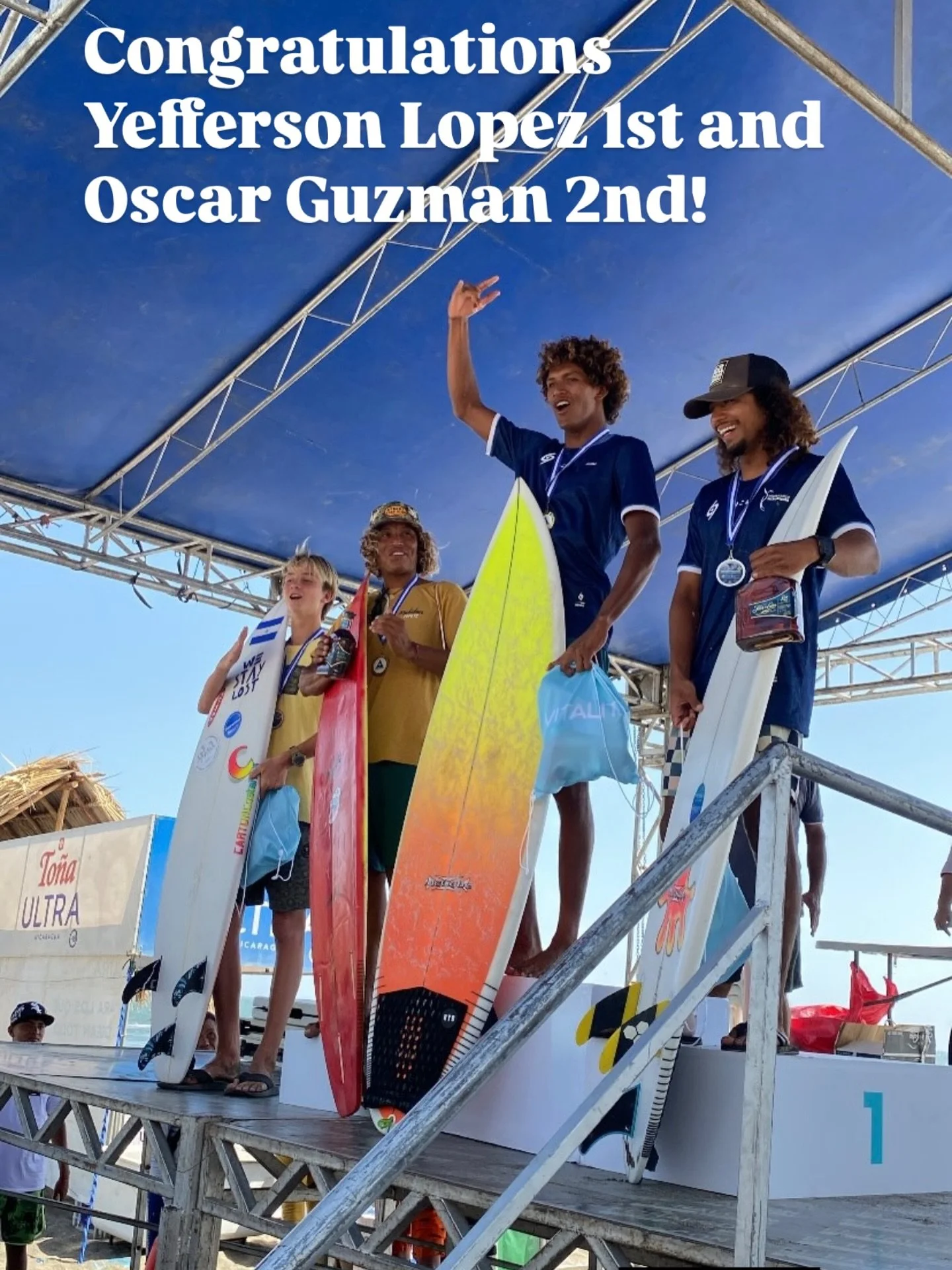 Congratulations to our riders!! They gave it their all!!

#surfing #competitions