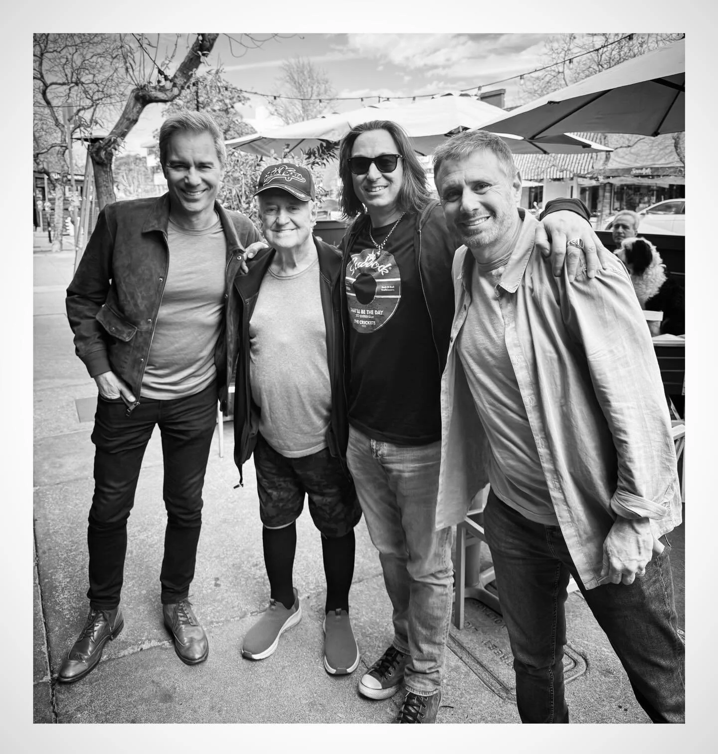 Just heard that our dear friend and legendary songwriter Neil Sedaka has passed away. I was so honored to have met him last year. We shared a wonderful lunch where I peppered him with a million questions about the Brill Building and the early days of