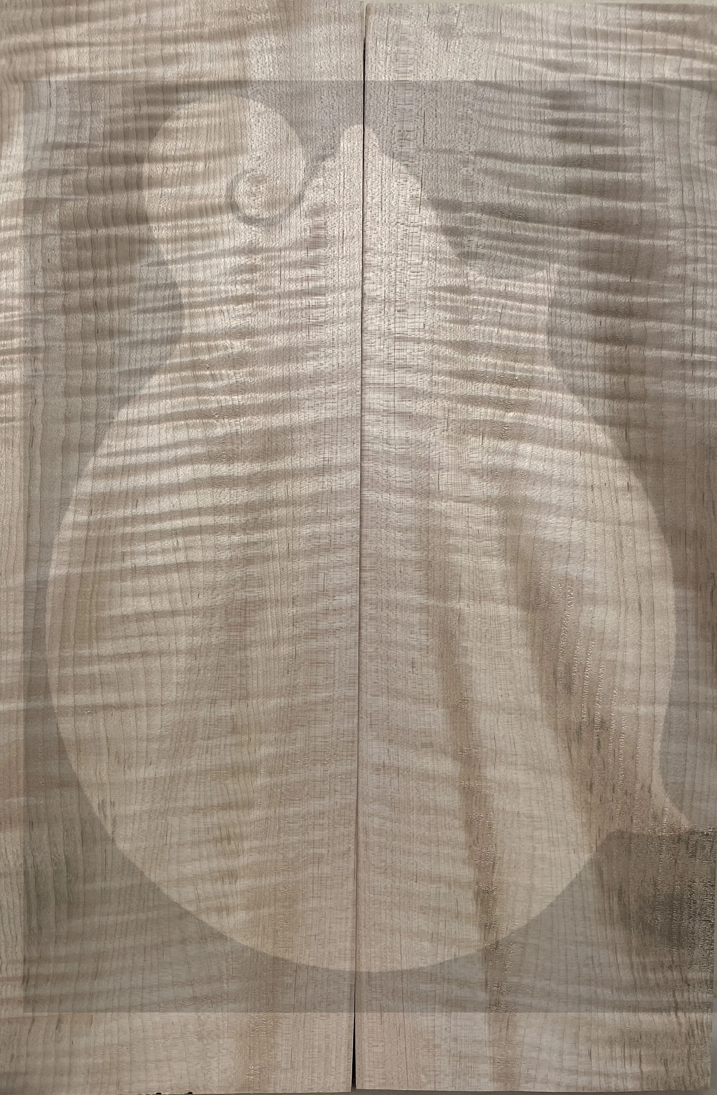 Mandolin Back and Sides - Curly Maple Set 012