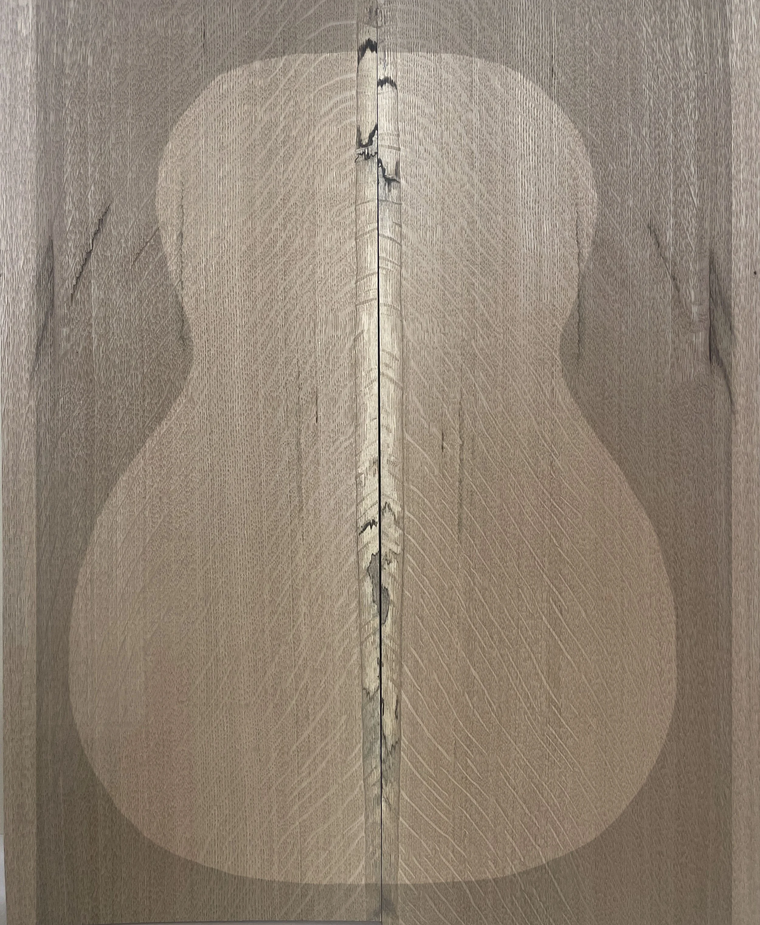 Guitar Back and Sides Set - White Oak (Set 015)