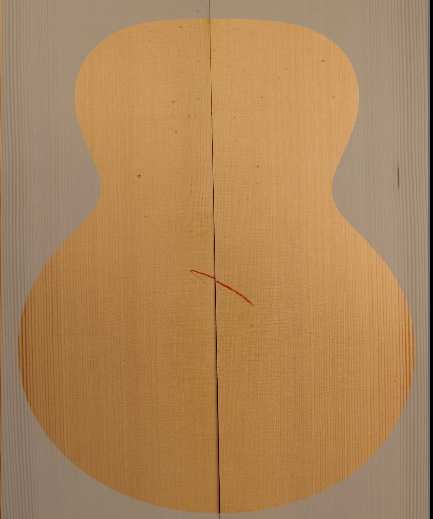 European Spruce Archtop Soundboard-Set 102
