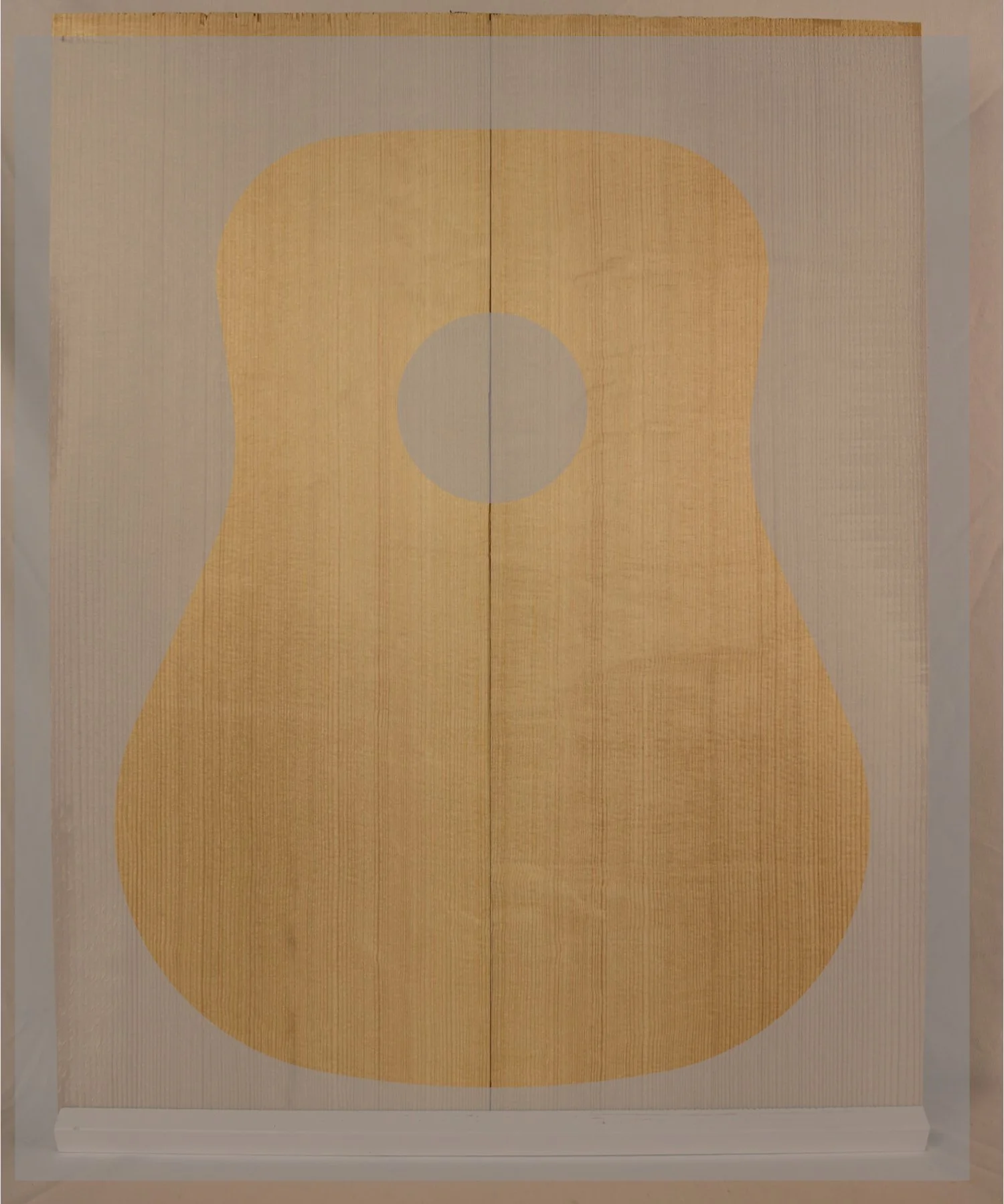 European Spruce Guitar Top- Bear Claw Figure-AA Set 001