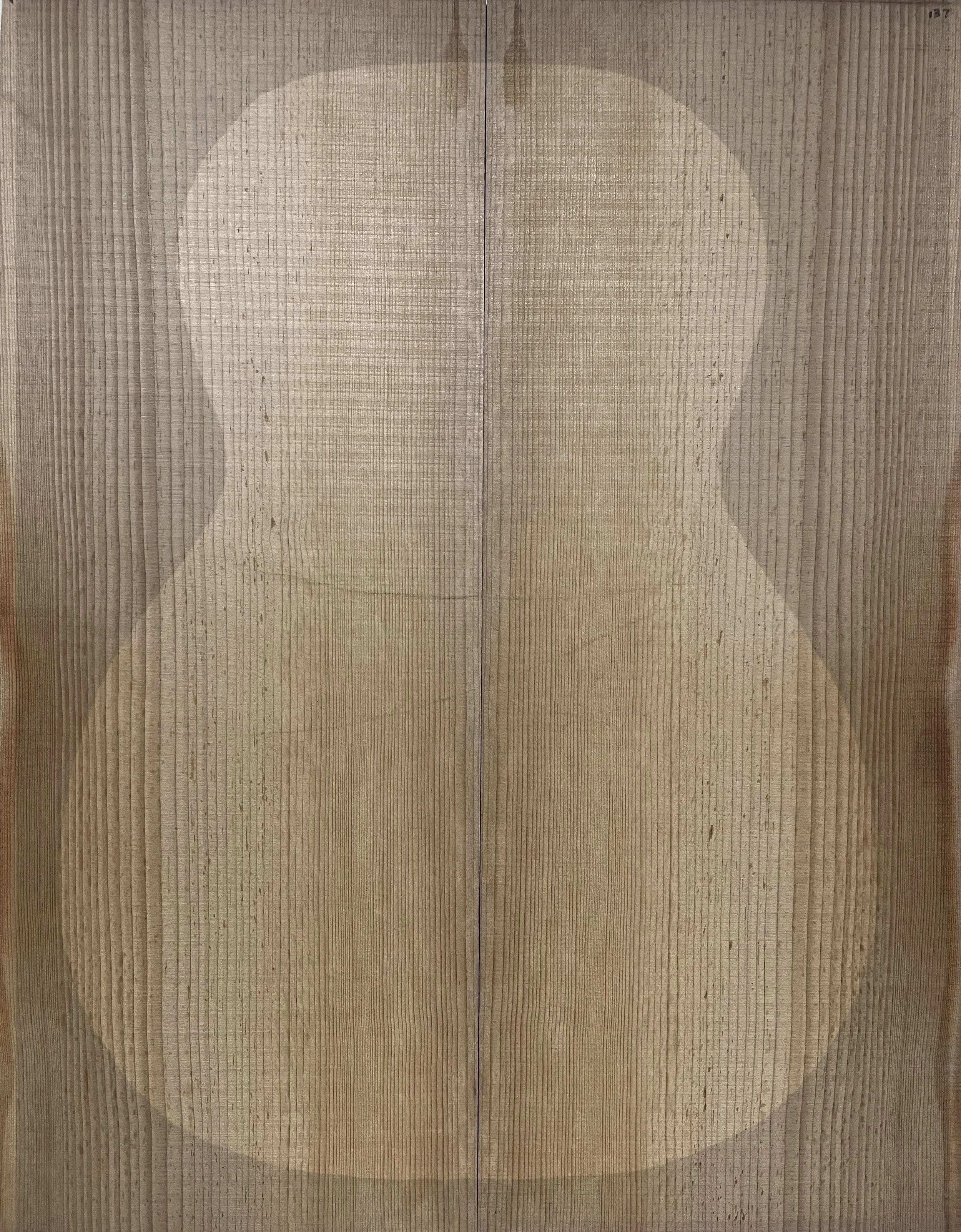 Guitar Front Torrified Red Spruce Set 87