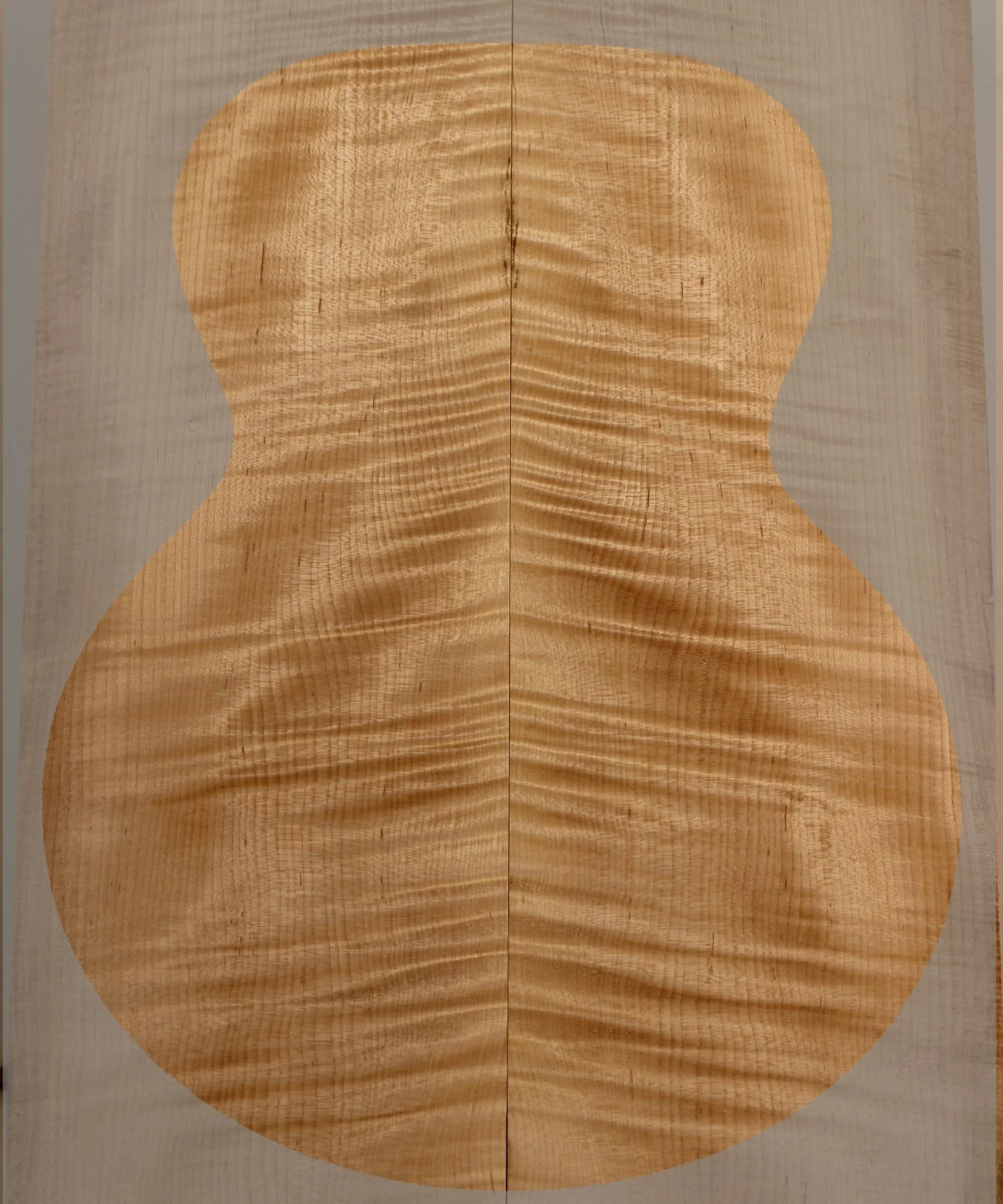 Archtop Back and Sides-Figured Maple-16"-Set 001