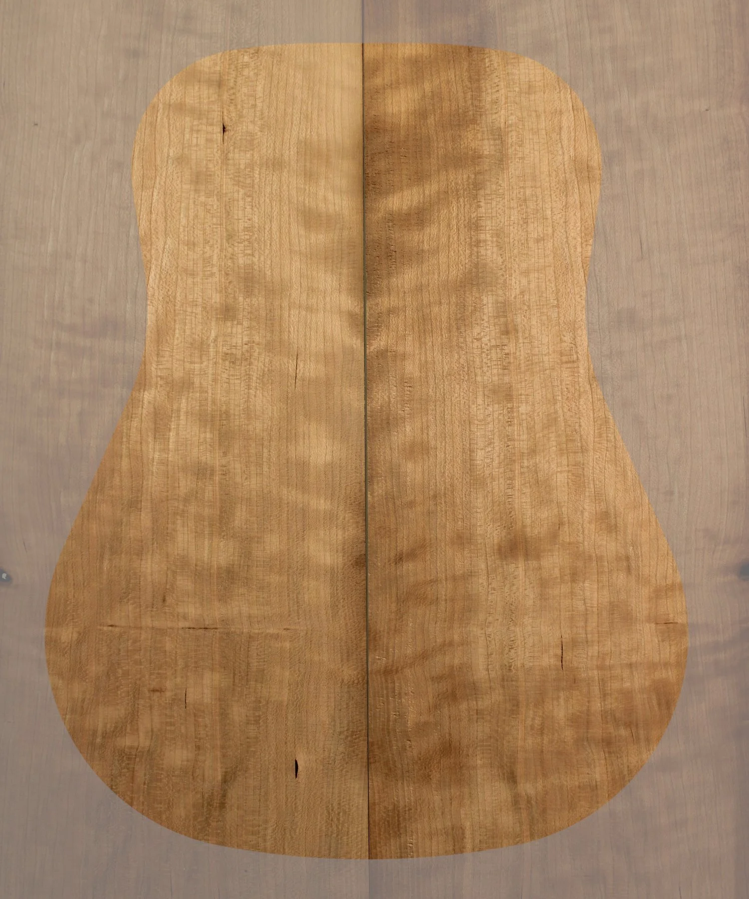 Figured Cherry Guitar Back and Sides- Set 4