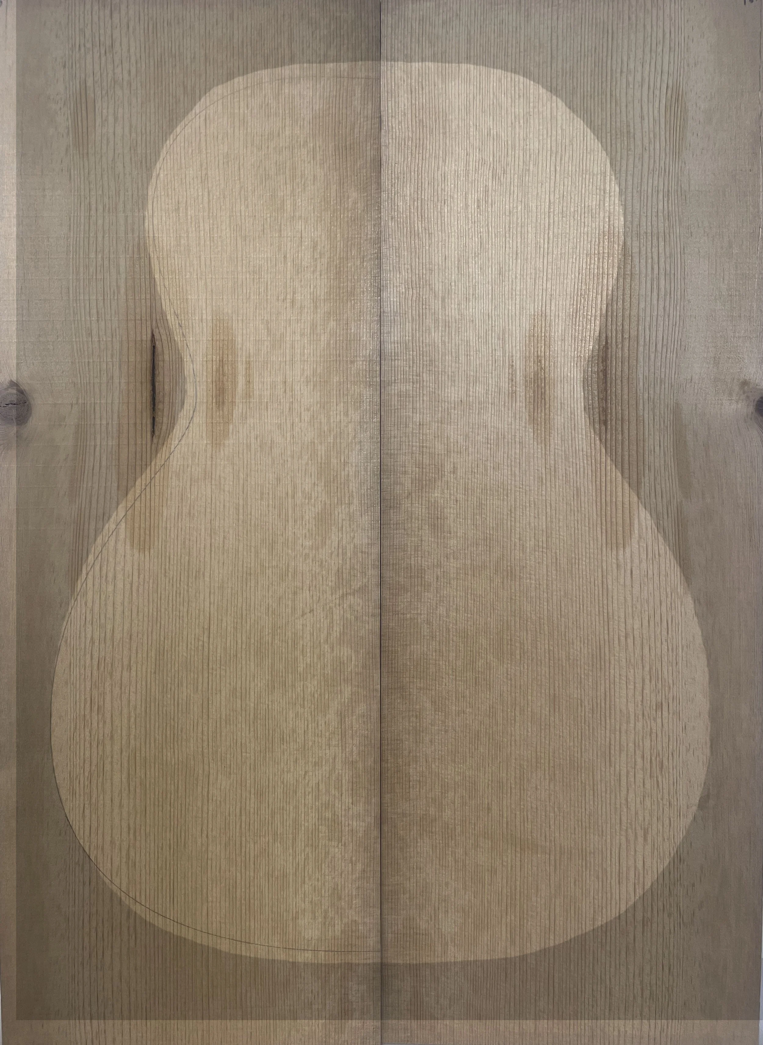 Guitar Front Torrified Red Spruce Set 51