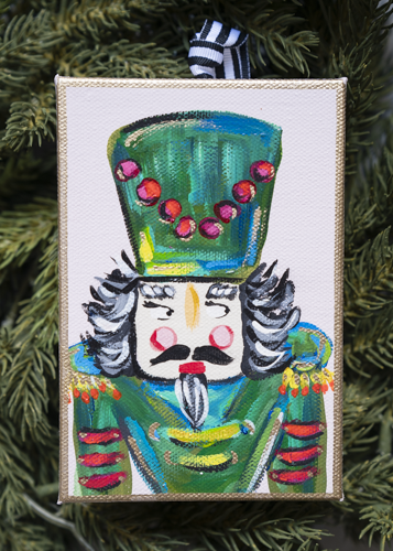 "Corporal Twinkle" (blush pink background)