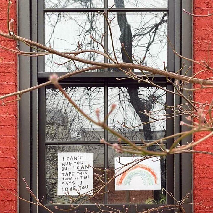 Spreading love like confetti. Thank you @signofthetimesnyc for this great photo!⁠
.⁠
.⁠
.⁠
.⁠
#oneny #nystrong #covid19 #mentalhealth #community #samatahealth
