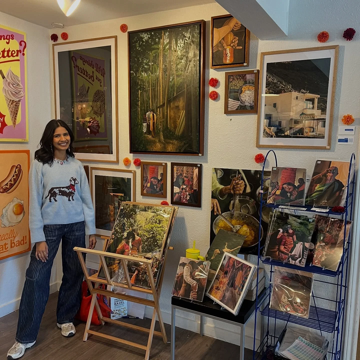 weekend 1 of the @austinstudiotour is over!! thank you to everyone who bought some art or hung around to chat a little 💓 I had so much fun meeting so many new people!!!

I will be taking a vow of silence to power up for this upcoming weekend, 11/15 