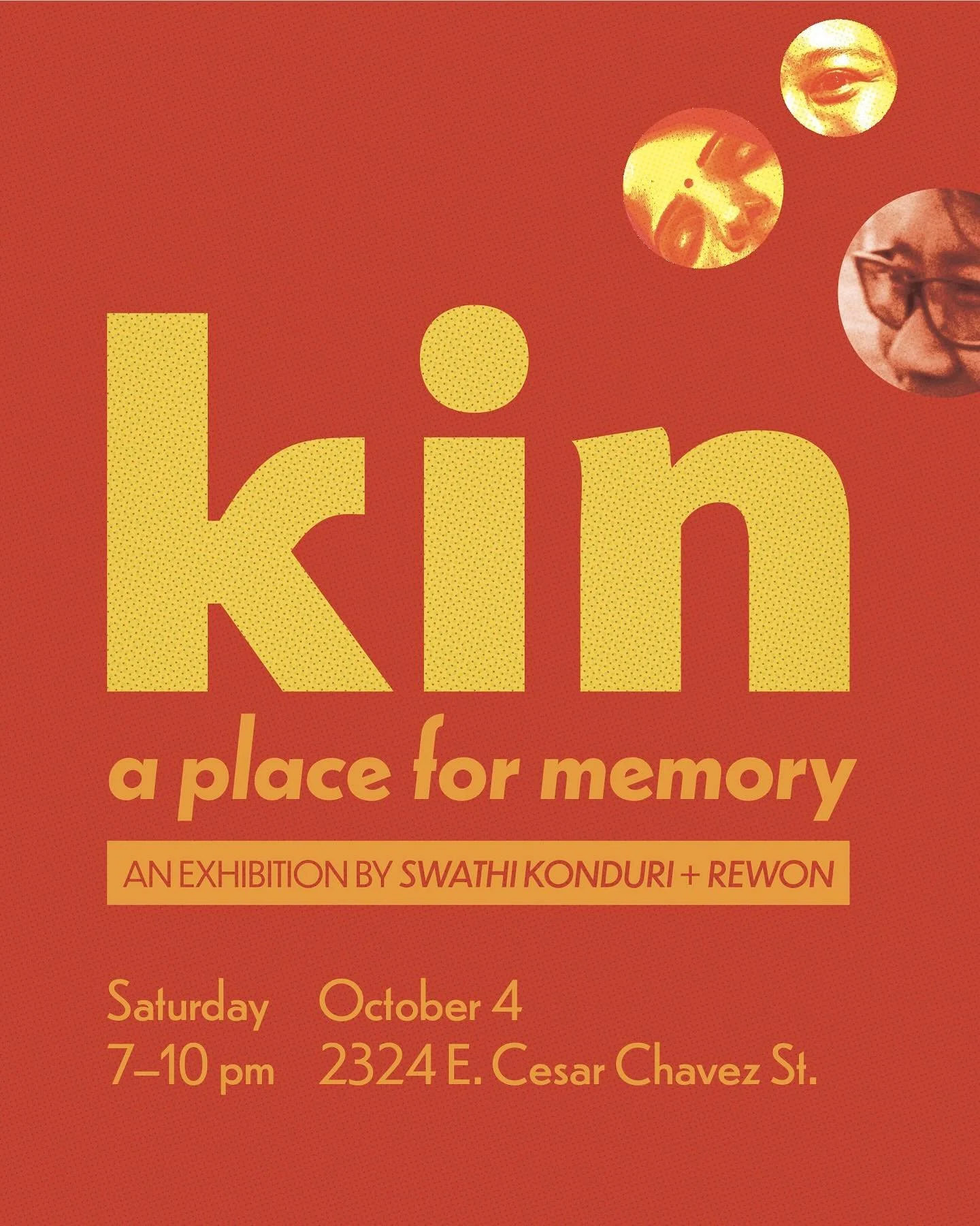 we are so excited to announce &ldquo;kin: a place for memory&rdquo; &mdash; our multi-medium duo exhibition about family, memory, and the traditions we inherit and create.&nbsp;💓

thank you to the team at @almostrealthings for helping us make this h