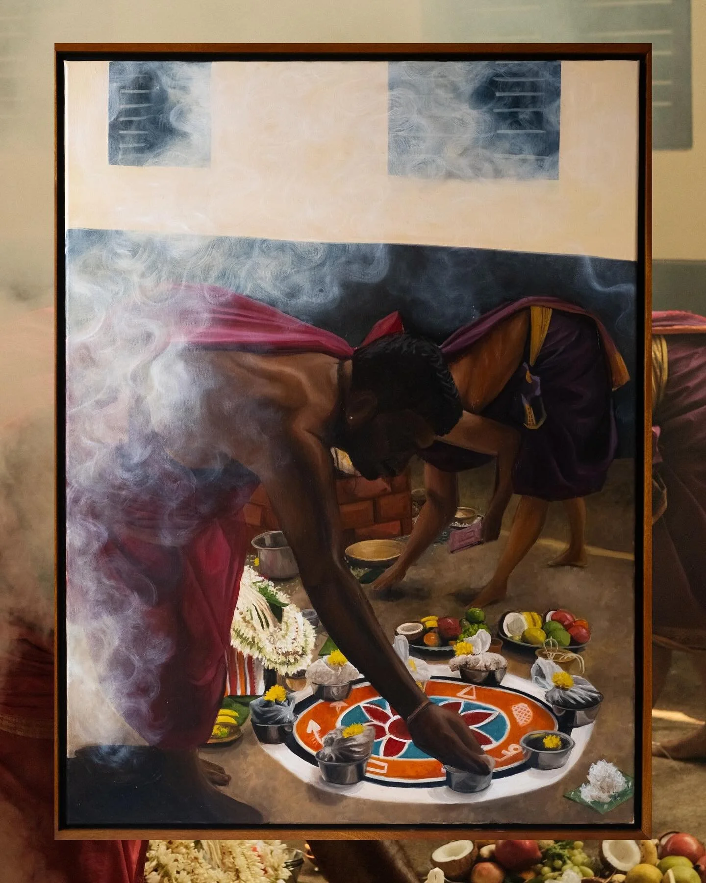 god forbid a girl makes a painting that isn&rsquo;t a 4:5 ratio 🧐 

preparing for my artist talk this Saturday has been a fun deep dive into all my notes and scribbles from over the past year. I can&rsquo;t wait to share the journey &amp; more about