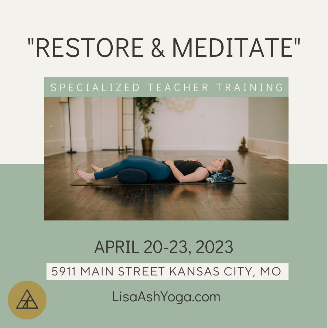 “Restore and Meditate Specialized Therapeutic Training” In Kansas City, Missouri