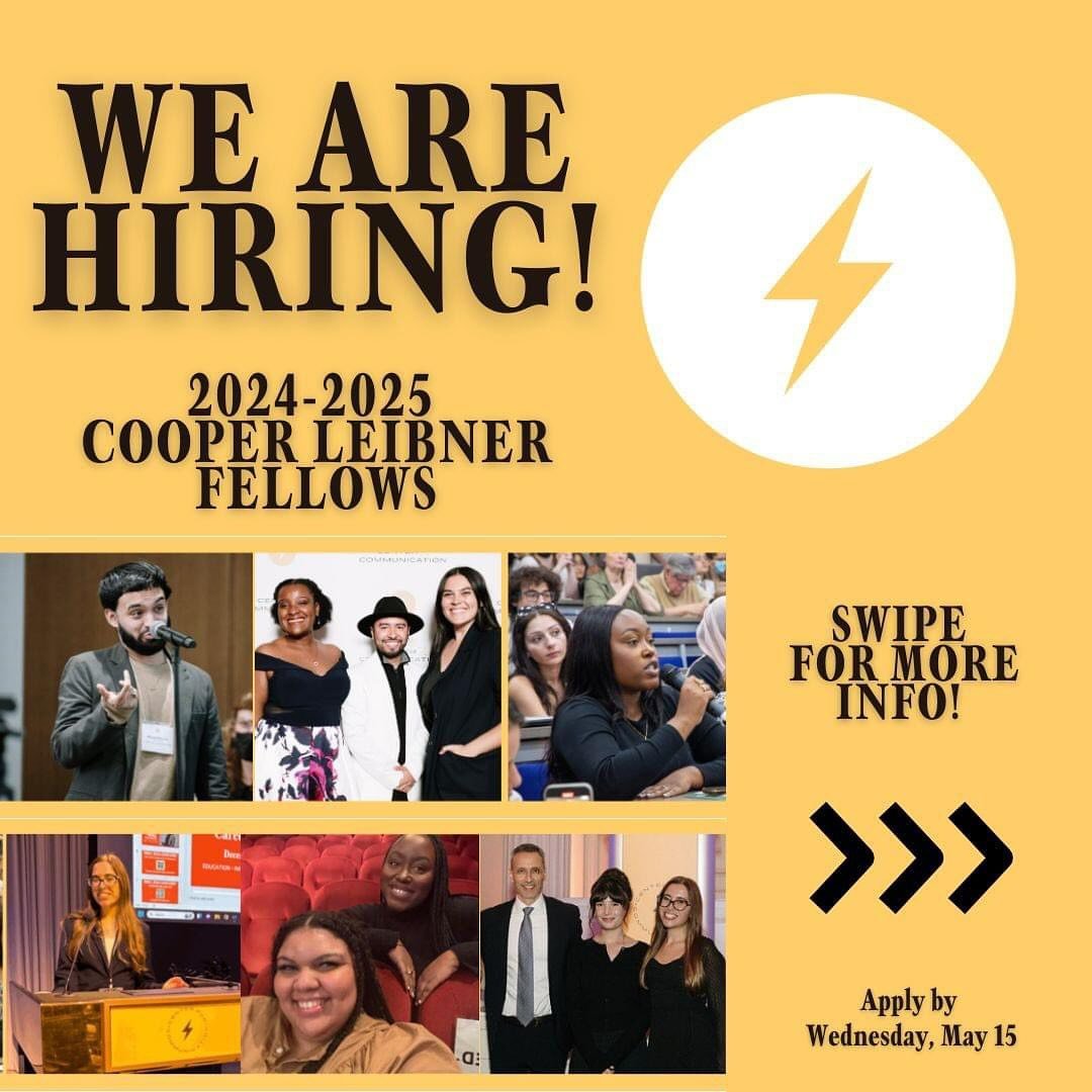 Do you love all things social media, marketing, and writing? If so then we have the job for you!⚡️

We are looking for the next class of Cooper Leibner Fellows to join our incredible marketing team for the 2024-2025 season.

Apply by Wednesday, May 1