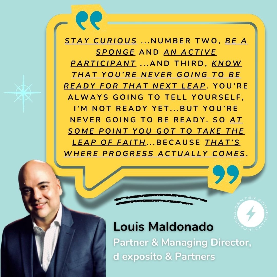 Summer&rsquo;s here, and it&rsquo;s the perfect time to lean into growth. 🌱 Whether you're job hunting, revamping your resume, or just staying open, let curiosity guide you. ✨ Panelist Louis Maldonado reminds us to keep saying yes to what&rsquo;s ne