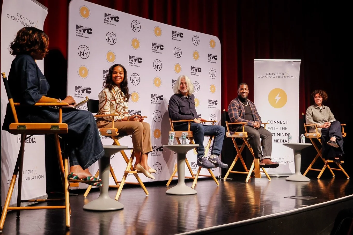We would like to thank everyone who joined us last night at @svatheatre for our Where the Jobs Are: Sports Media panel presented with @madein_ny! We had an amazing time hearing from these speakers and learning all about their different journeys into