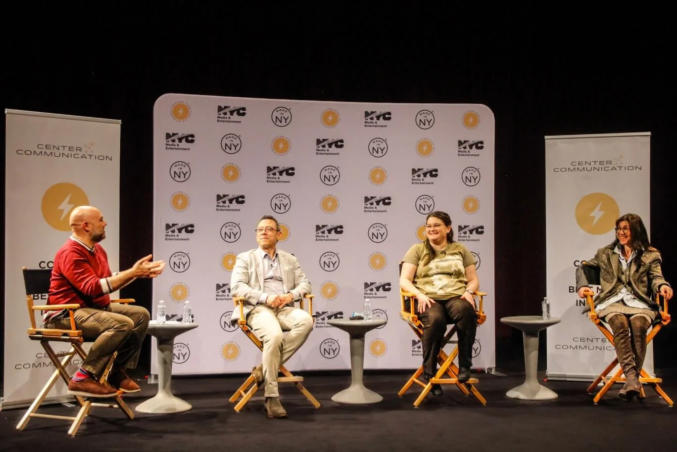 We would like to thank everyone who joined us last night at @svatheatre for our Behind the Curtain: Careers in Theater and Live Entertainment panel 🎭presented with @madein_ny! We learned about the many backstage roles that keep theater and live ente