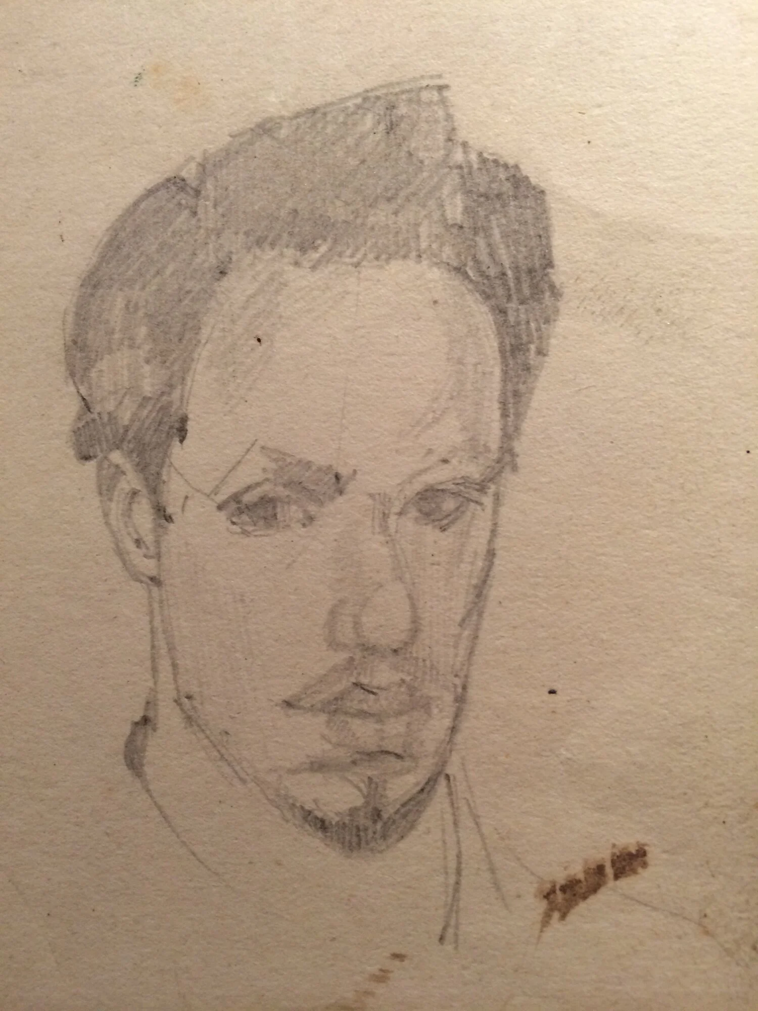 Inlander, Self-portrait, 1957© Ron Burnett