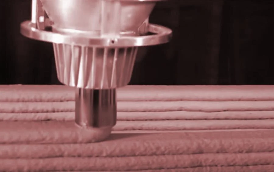 3D Printing Test for a House